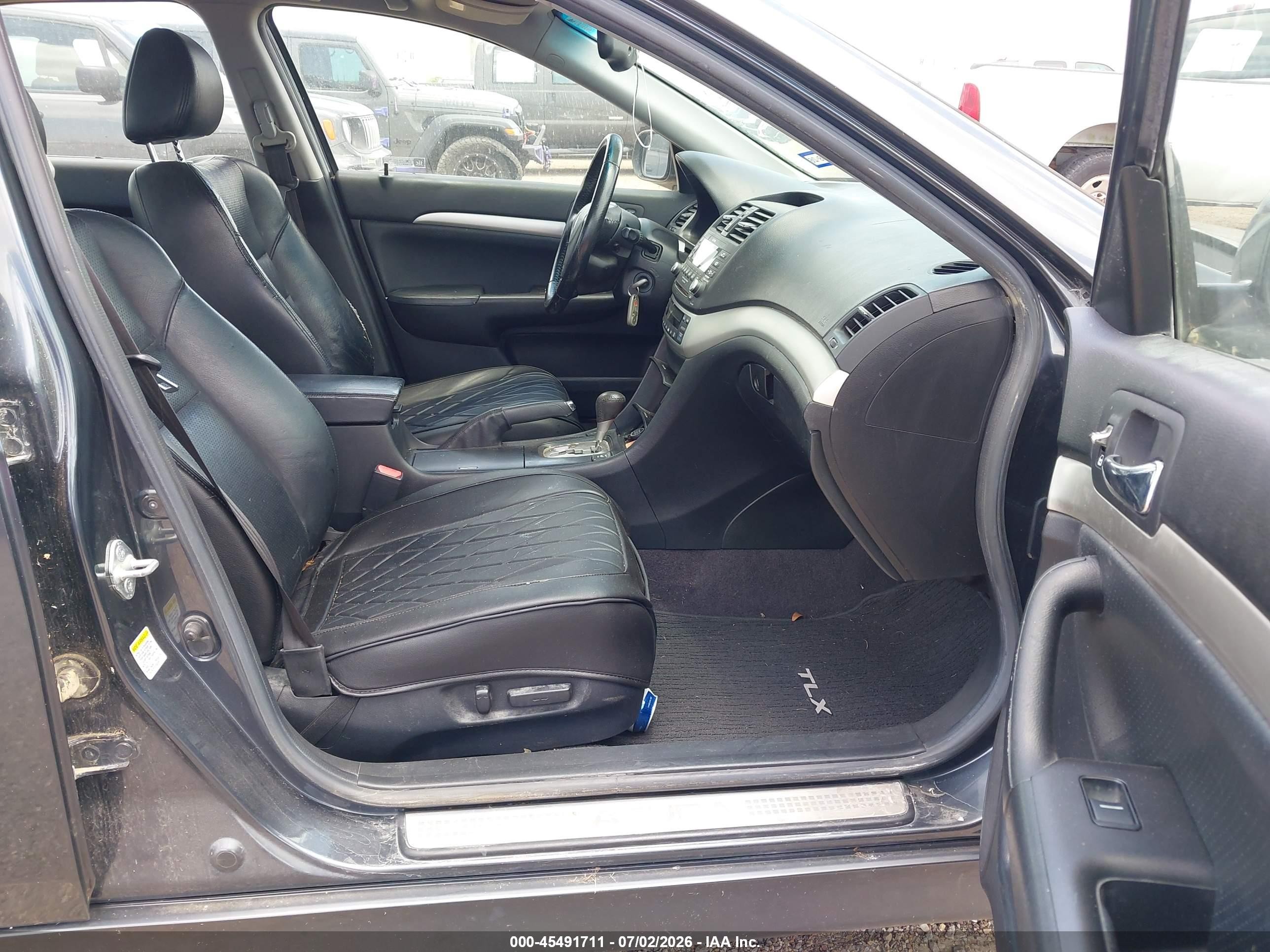 2006 Acura Tsx   Gray vin: JH4CL96806C015822