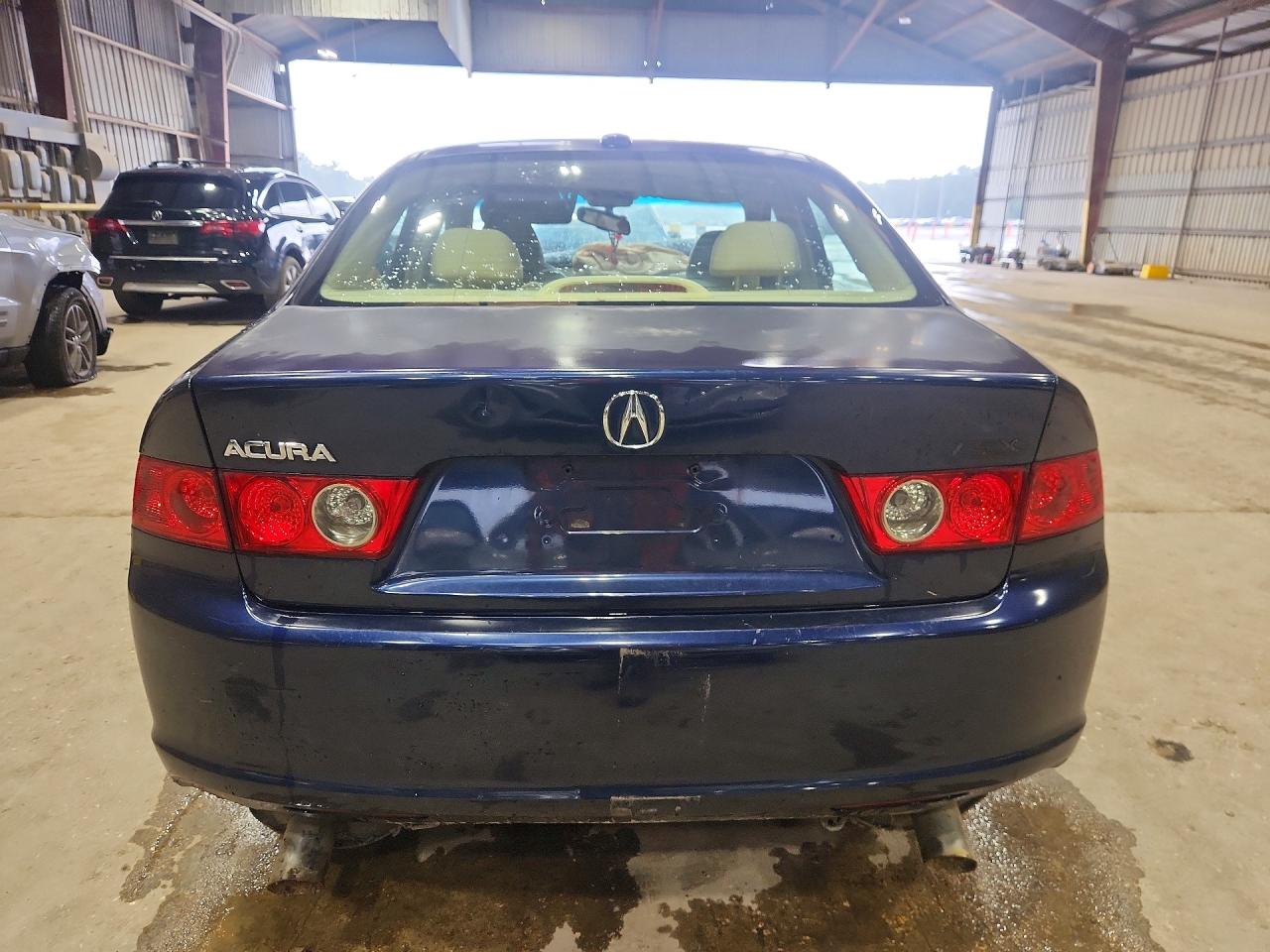 2007 Acura Tsx Blue vin: JH4CL96807C017801