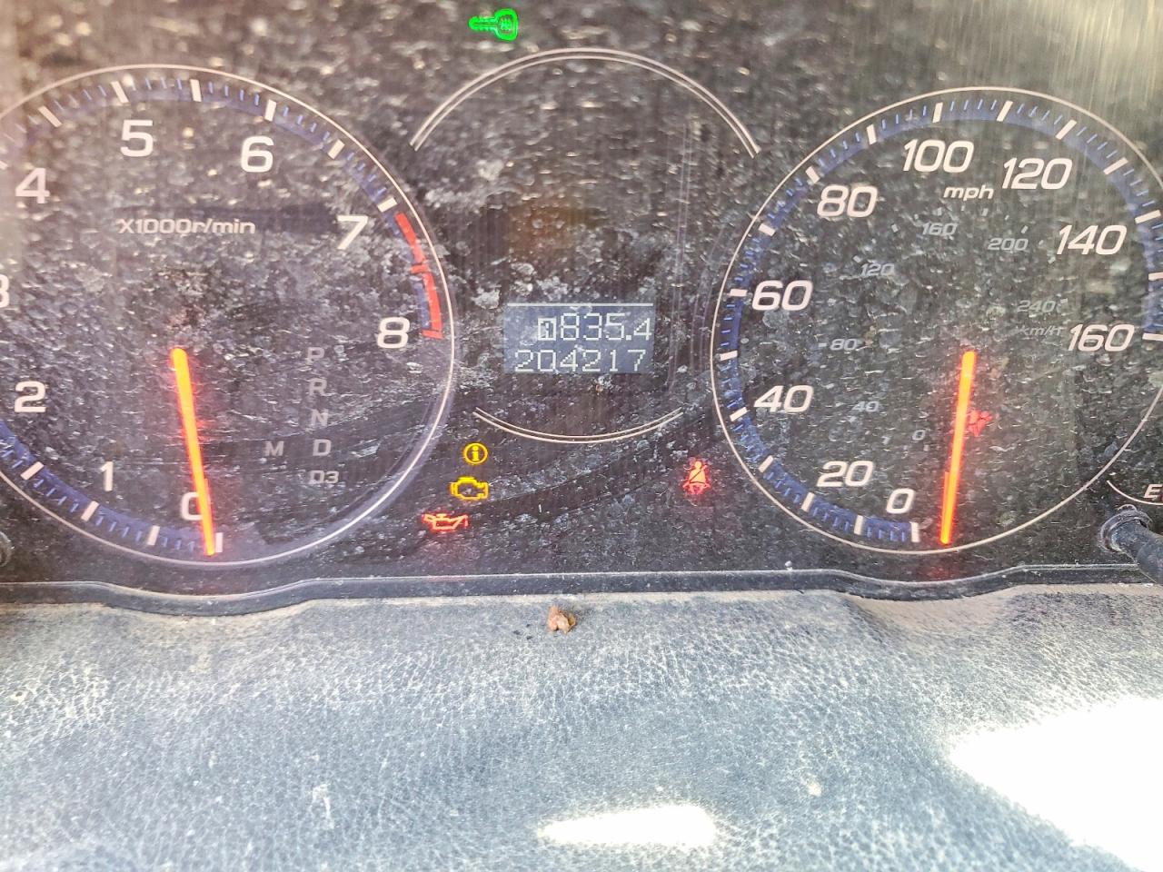 2007 Acura Tsx Blue vin: JH4CL96807C019502
