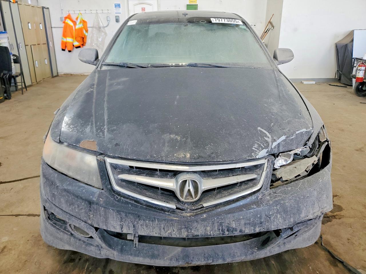 2007 Acura Tsx 4dr Black vin: JH4CL96807C801010