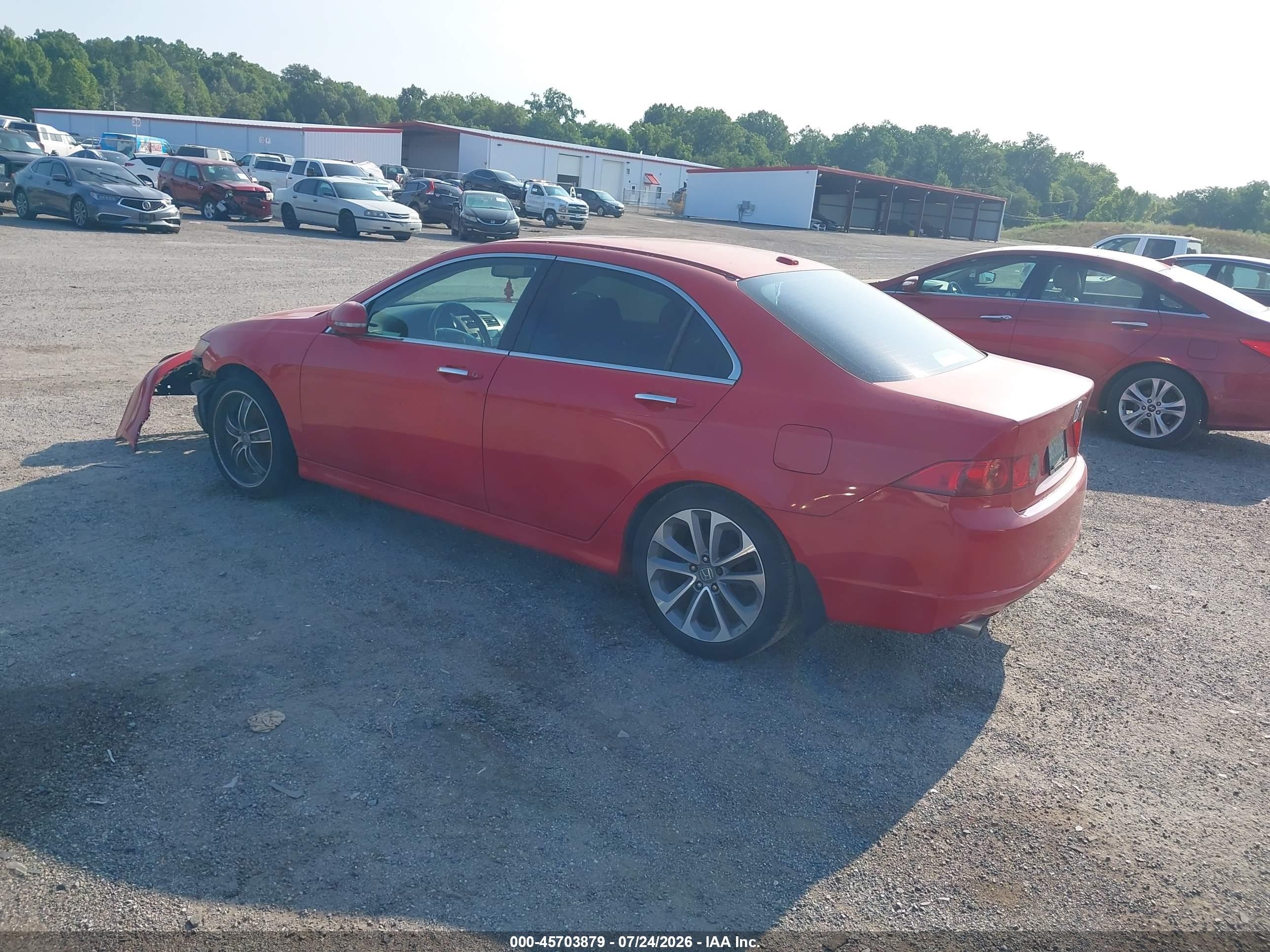 2008 Acura Tsx   Red vin: JH4CL96808C018965