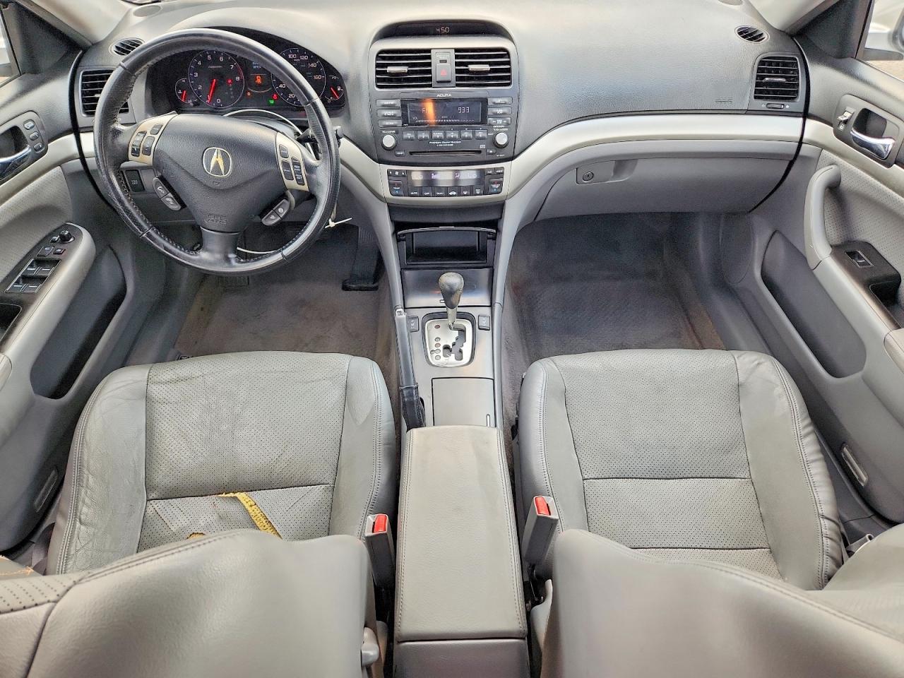2008 Acura Tsx Silver vin: JH4CL96808C021431