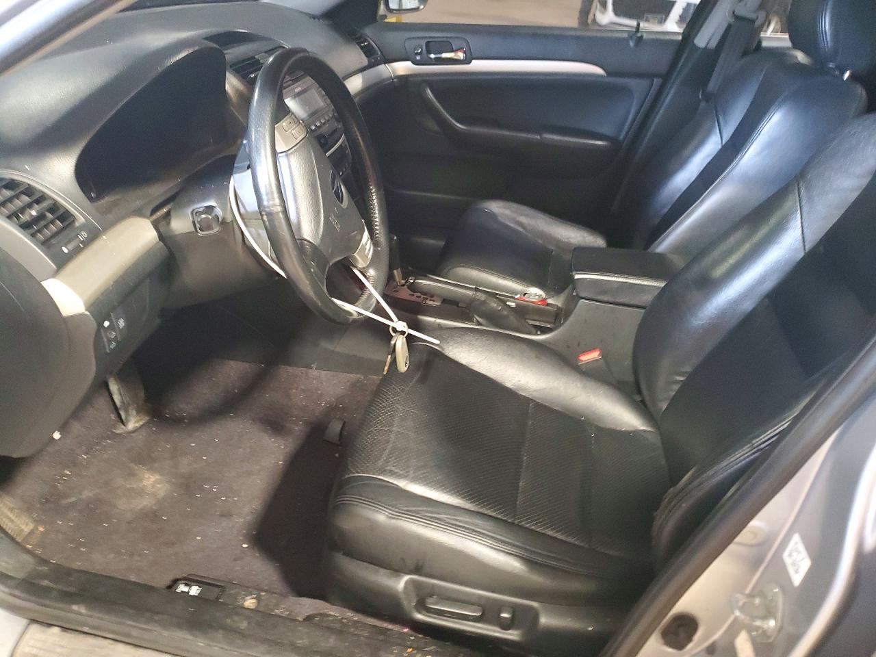 2004 Acura Tsx Silver vin: JH4CL96814C015499