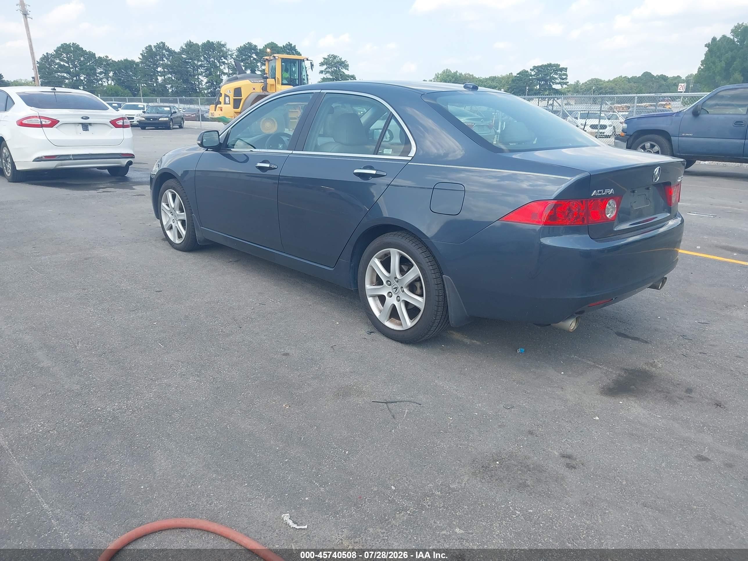 2005 Acura Tsx   Gray vin: JH4CL96815C004469