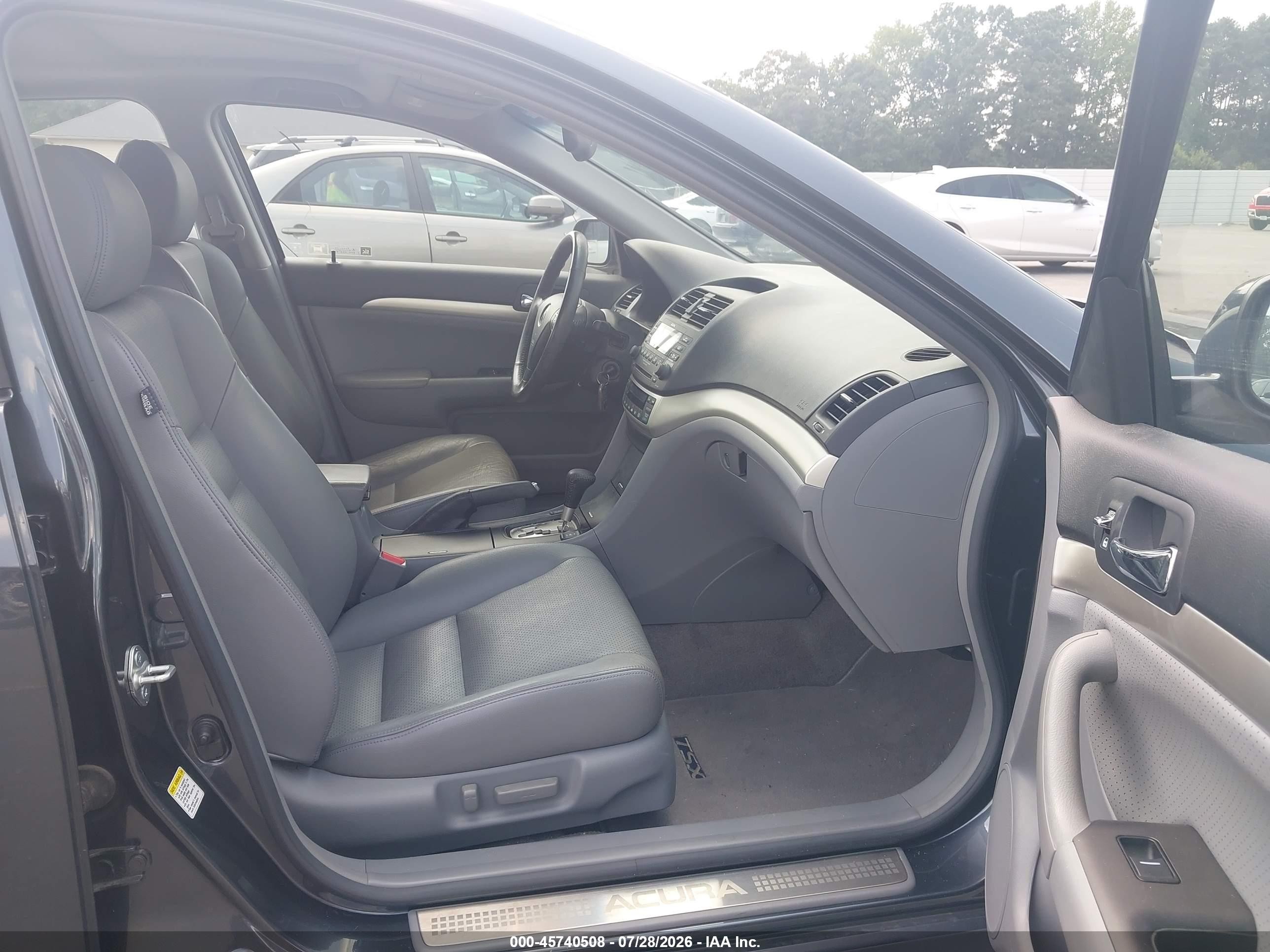 2005 Acura Tsx   Gray vin: JH4CL96815C004469