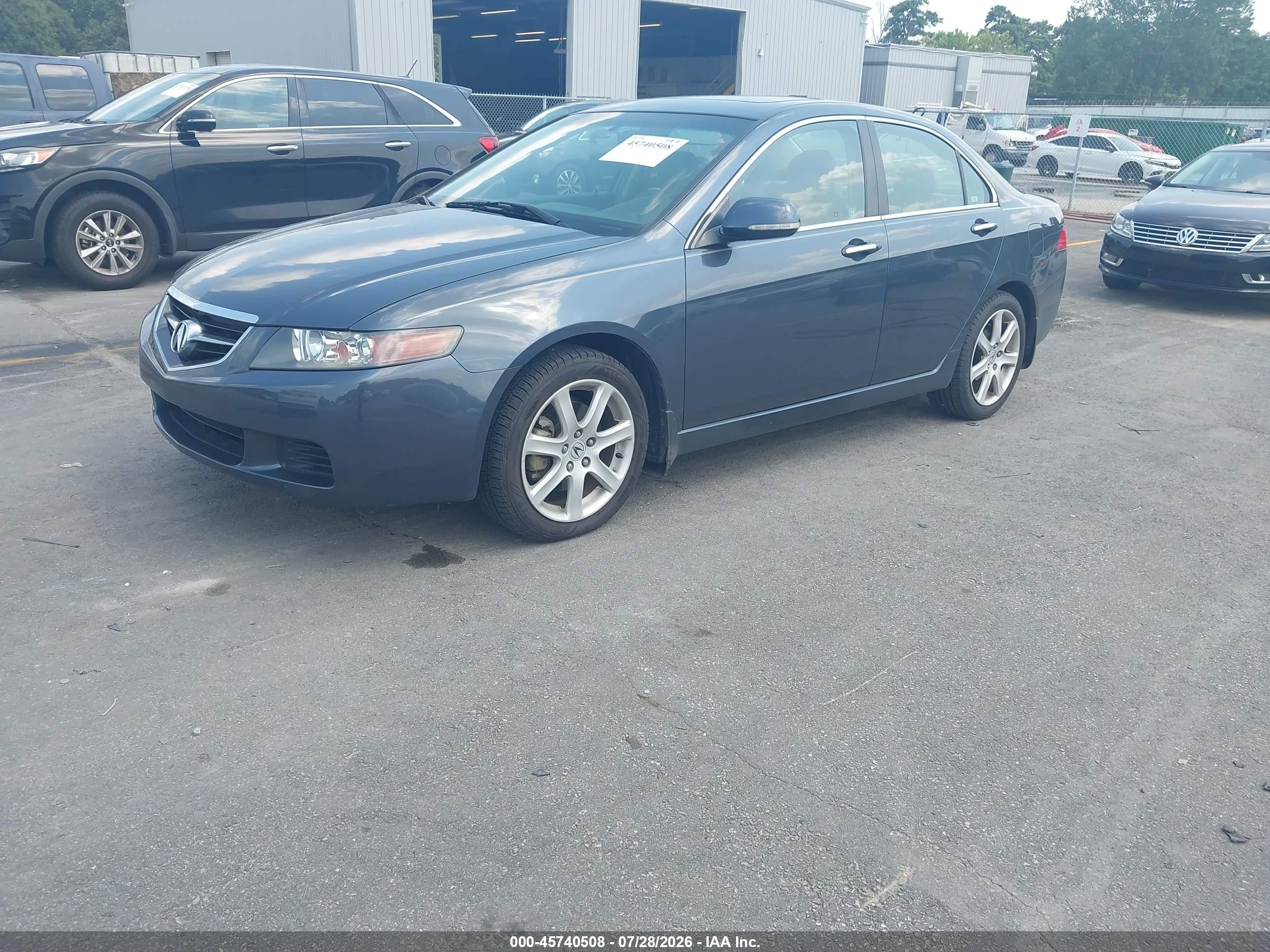 2005 Acura Tsx   Gray vin: JH4CL96815C004469