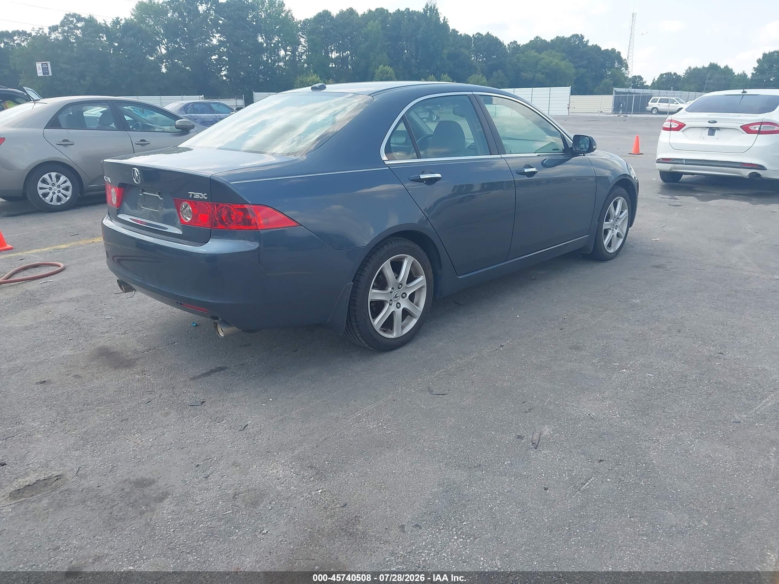 2005 Acura Tsx   Gray vin: JH4CL96815C004469