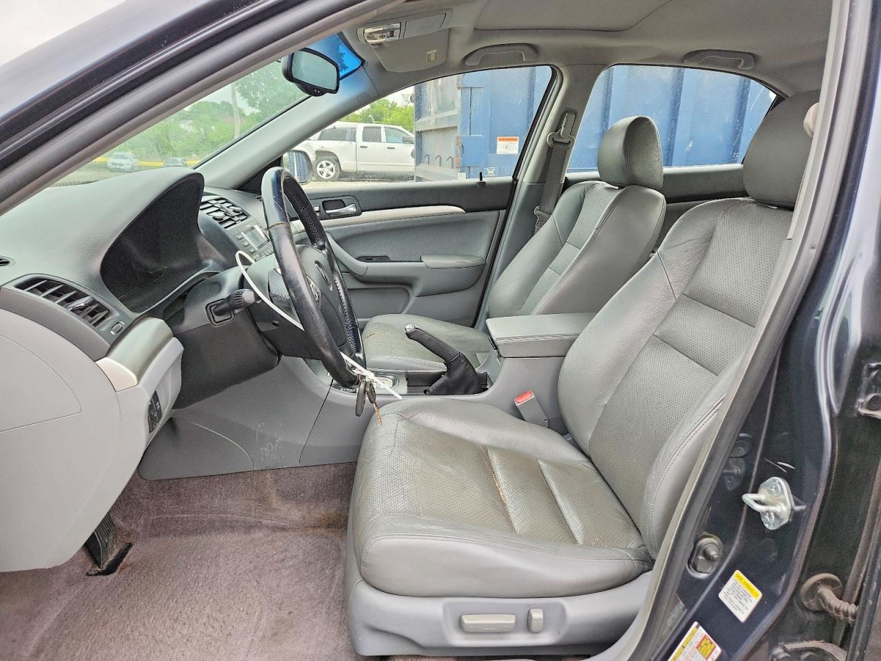 2005 Acura Tsx Синий vin: JH4CL96815C032482