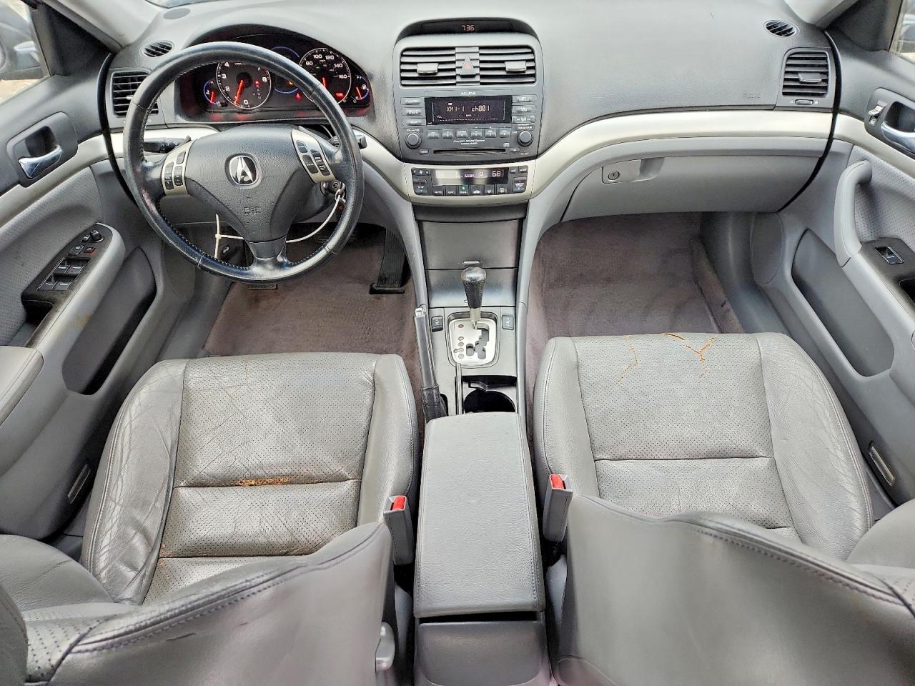 2005 Acura Tsx Синий vin: JH4CL96815C032482