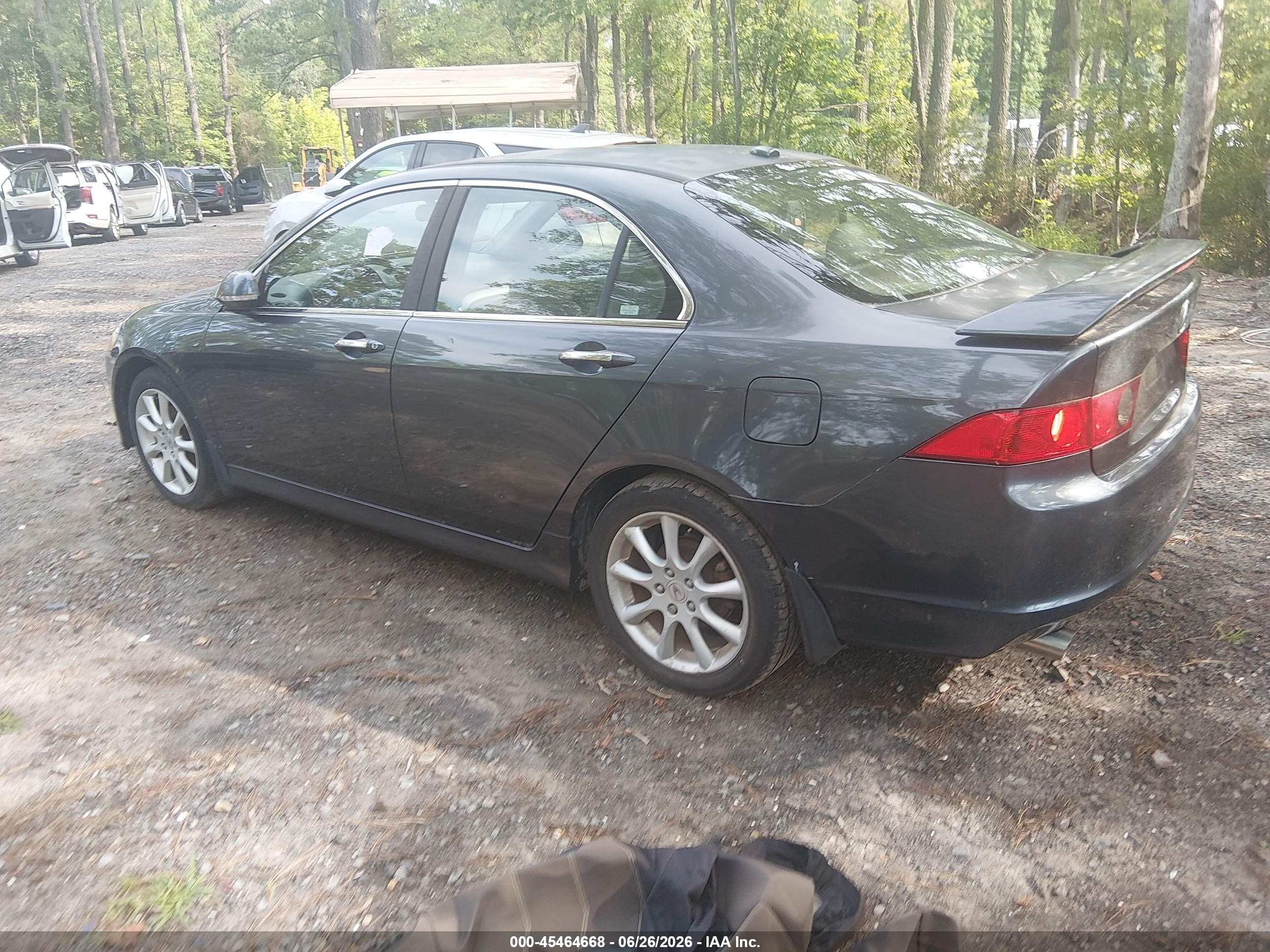 2006 Acura Tsx   Gray vin: JH4CL96816C009673