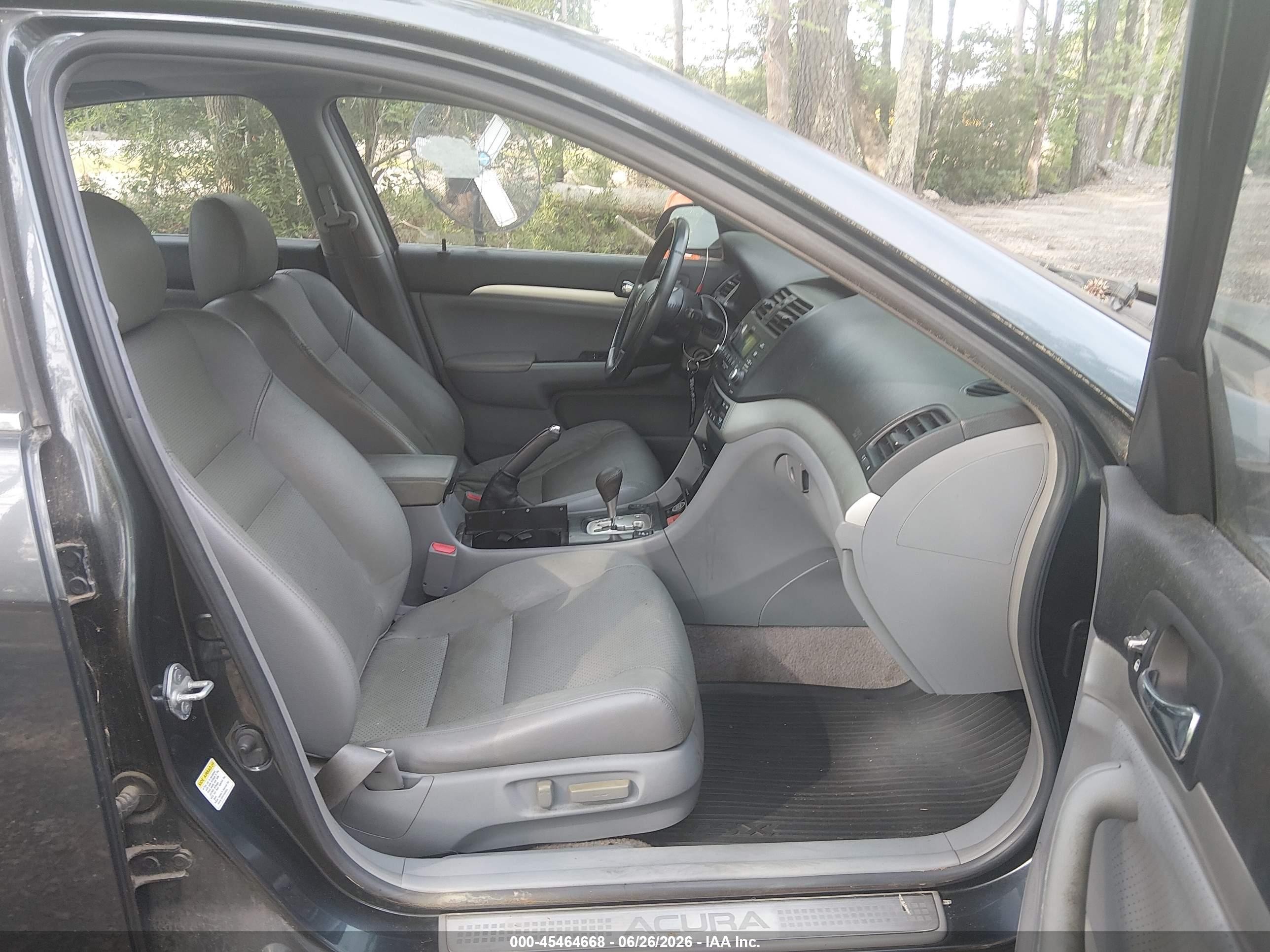 2006 Acura Tsx   Gray vin: JH4CL96816C009673