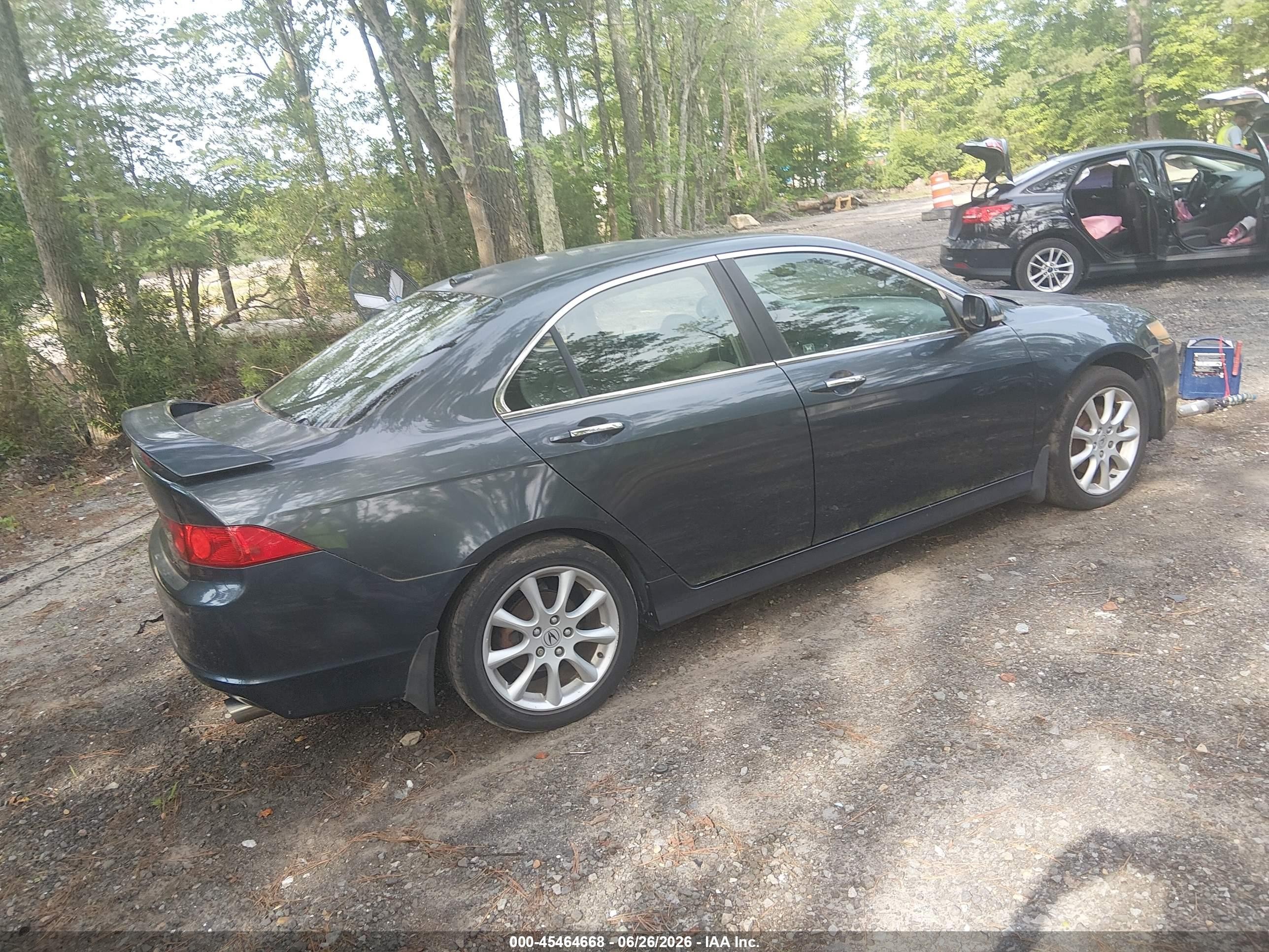 2006 Acura Tsx   Gray vin: JH4CL96816C009673
