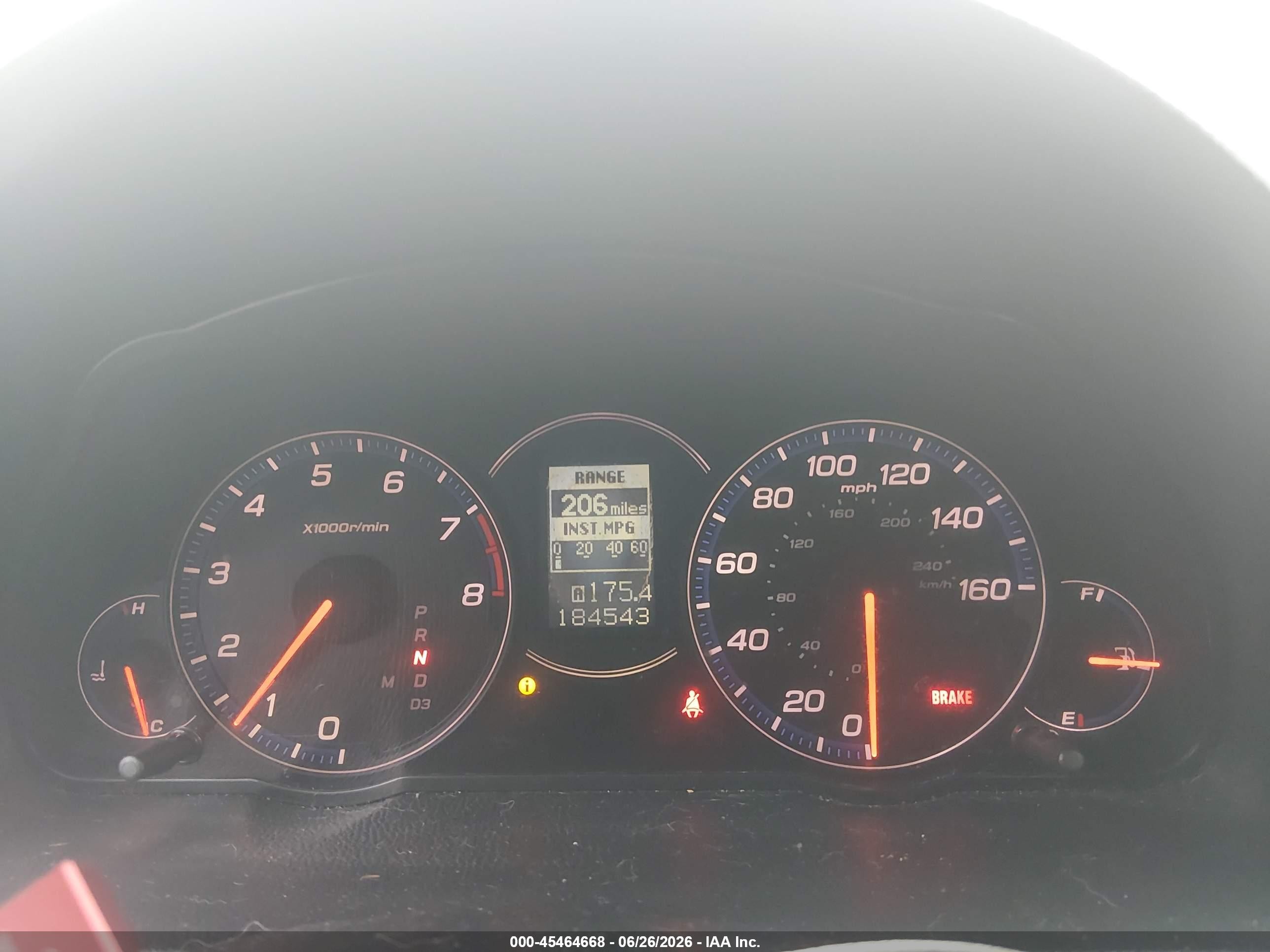 2006 Acura Tsx   Gray vin: JH4CL96816C009673