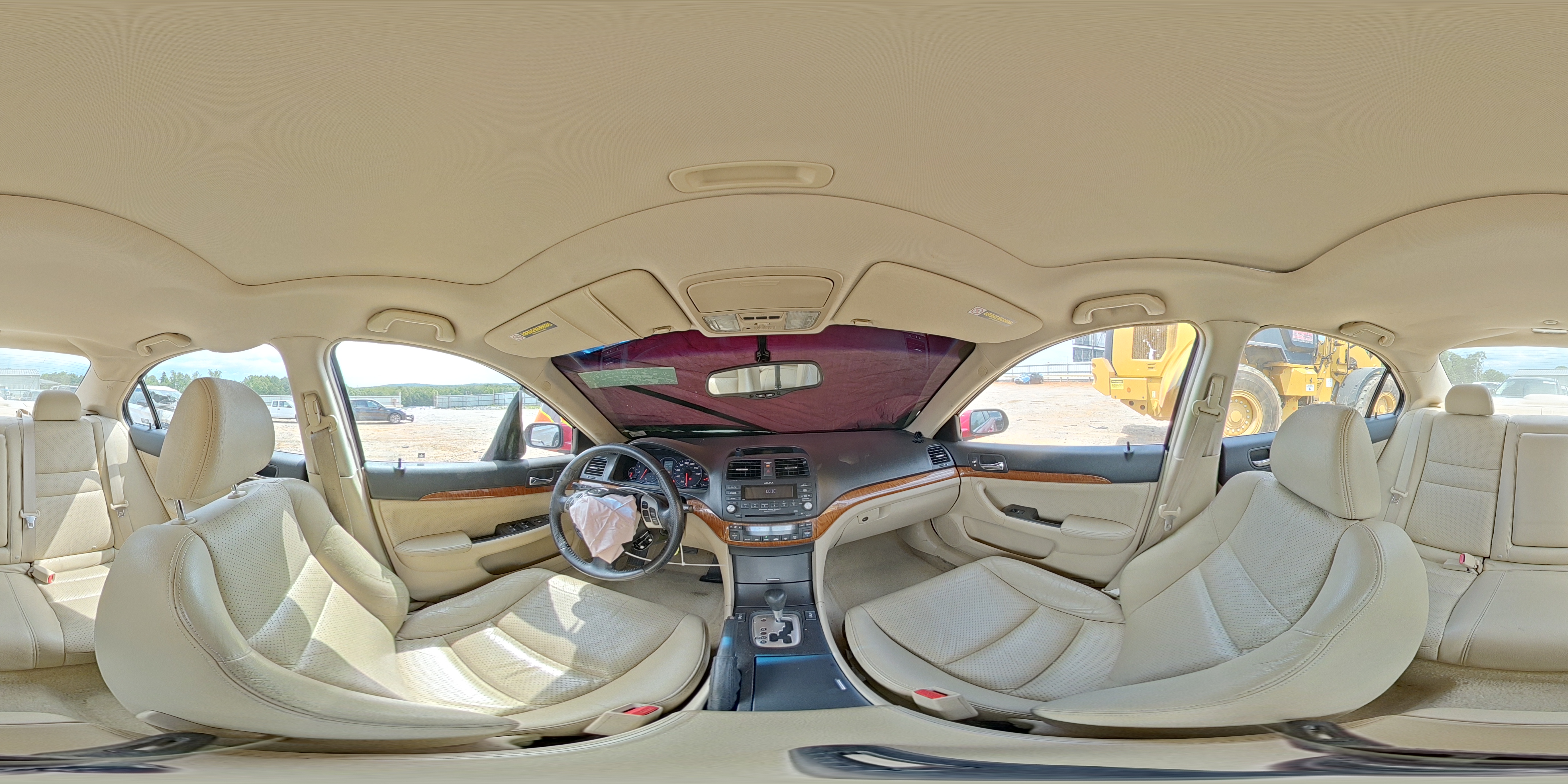 2006 Acura Tsx Red vin: JH4CL96816C016476
