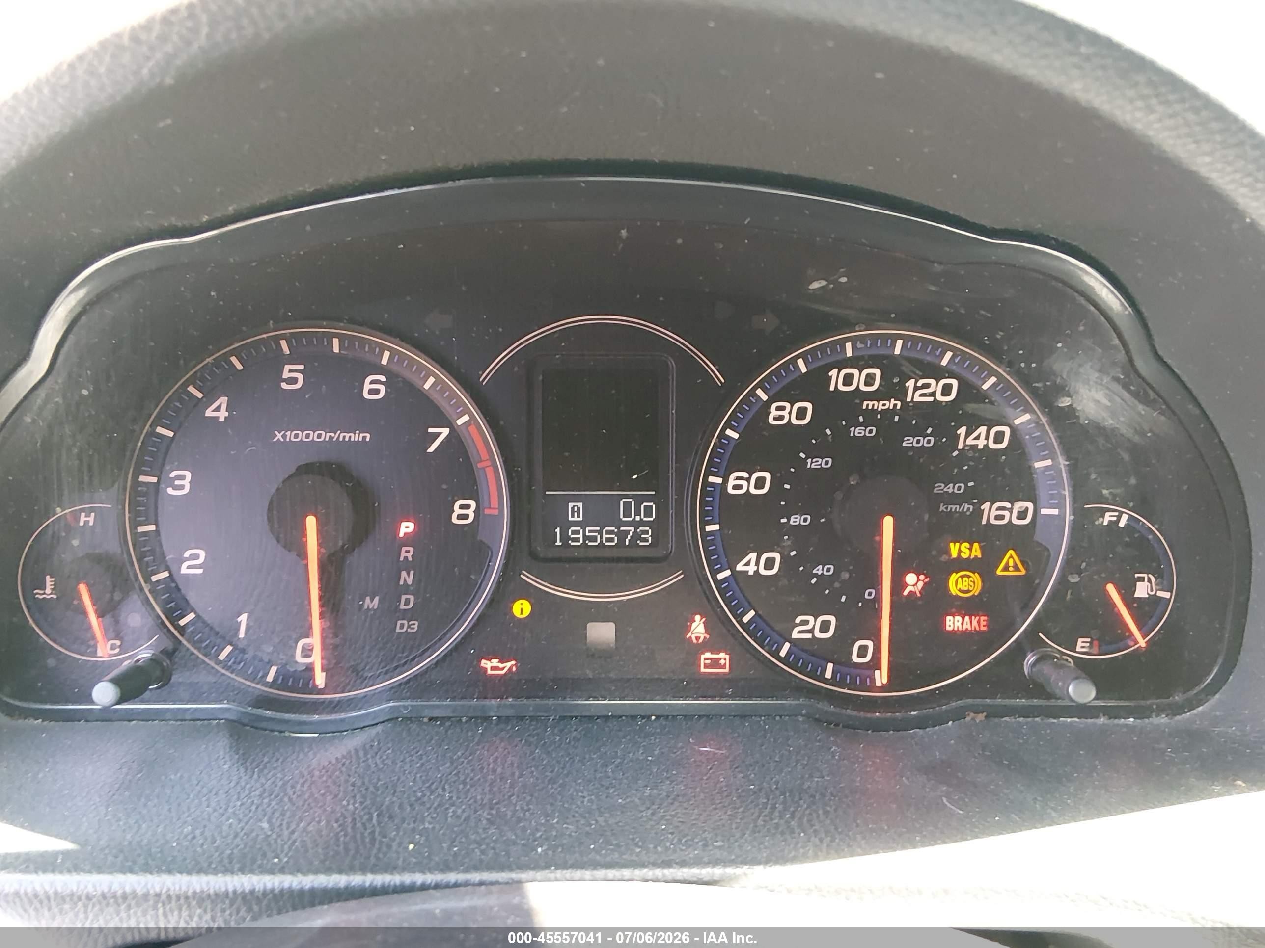 2006 Acura Tsx   Black vin: JH4CL96816C017448