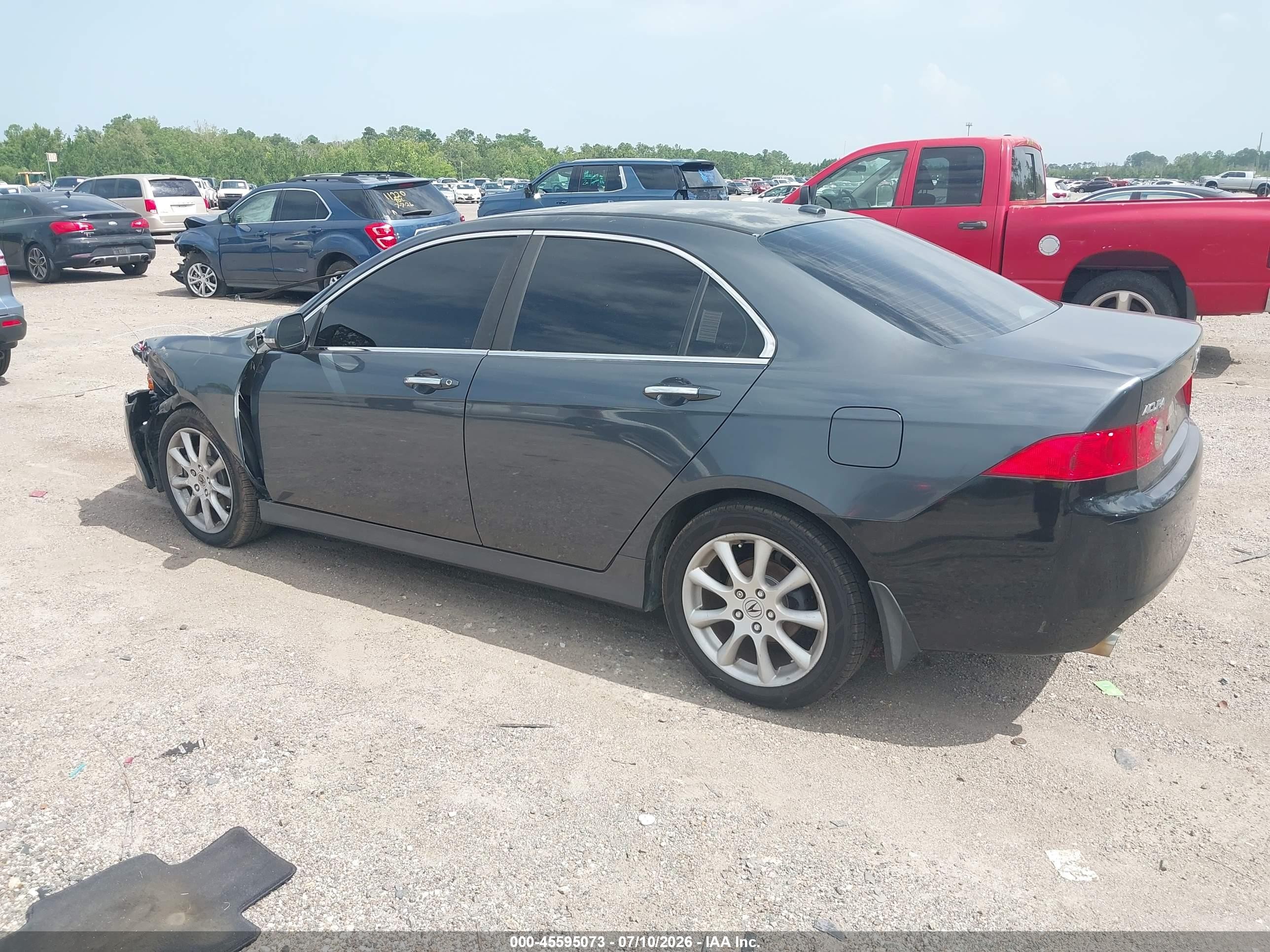 2006 Acura Tsx   Gray vin: JH4CL96816C018521