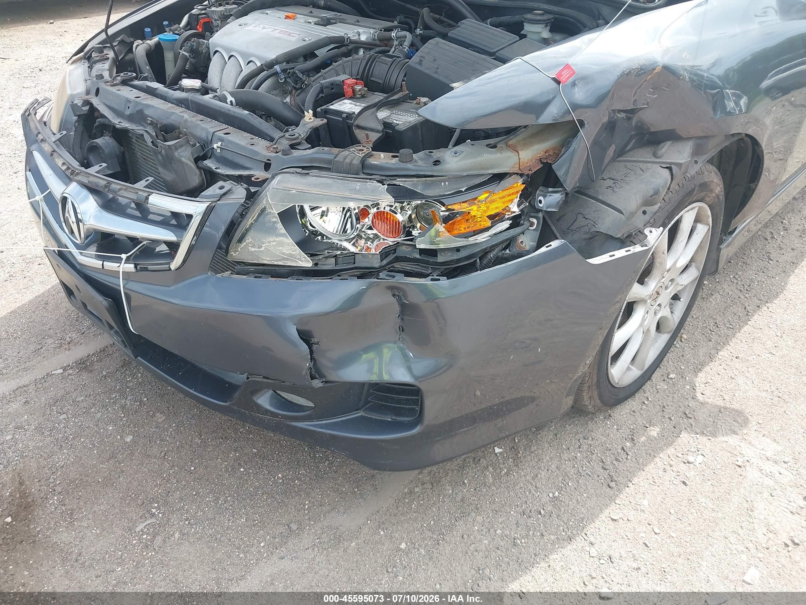 2006 Acura Tsx   Gray vin: JH4CL96816C018521
