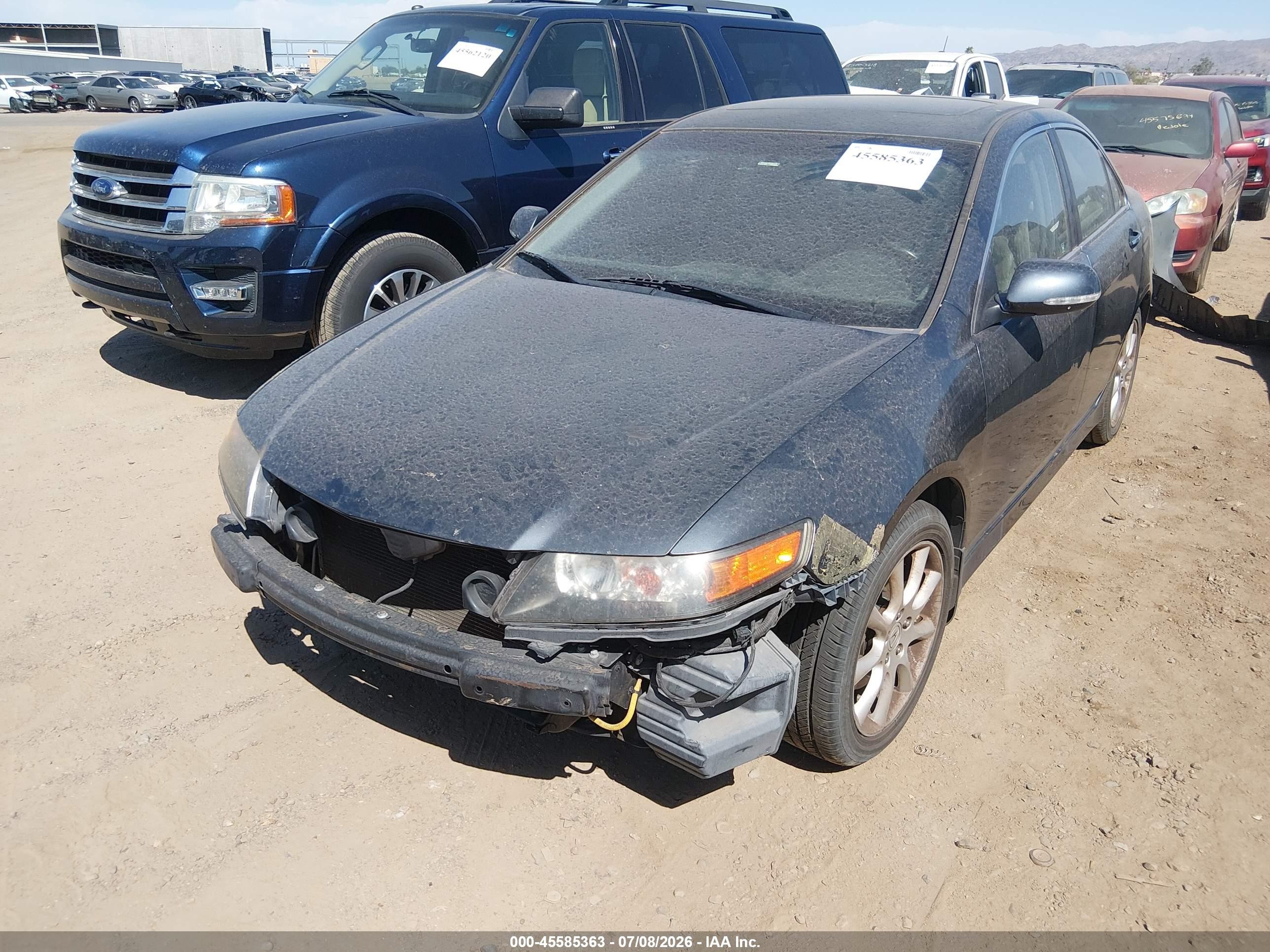2006 Acura Tsx   Gray vin: JH4CL96816C023024