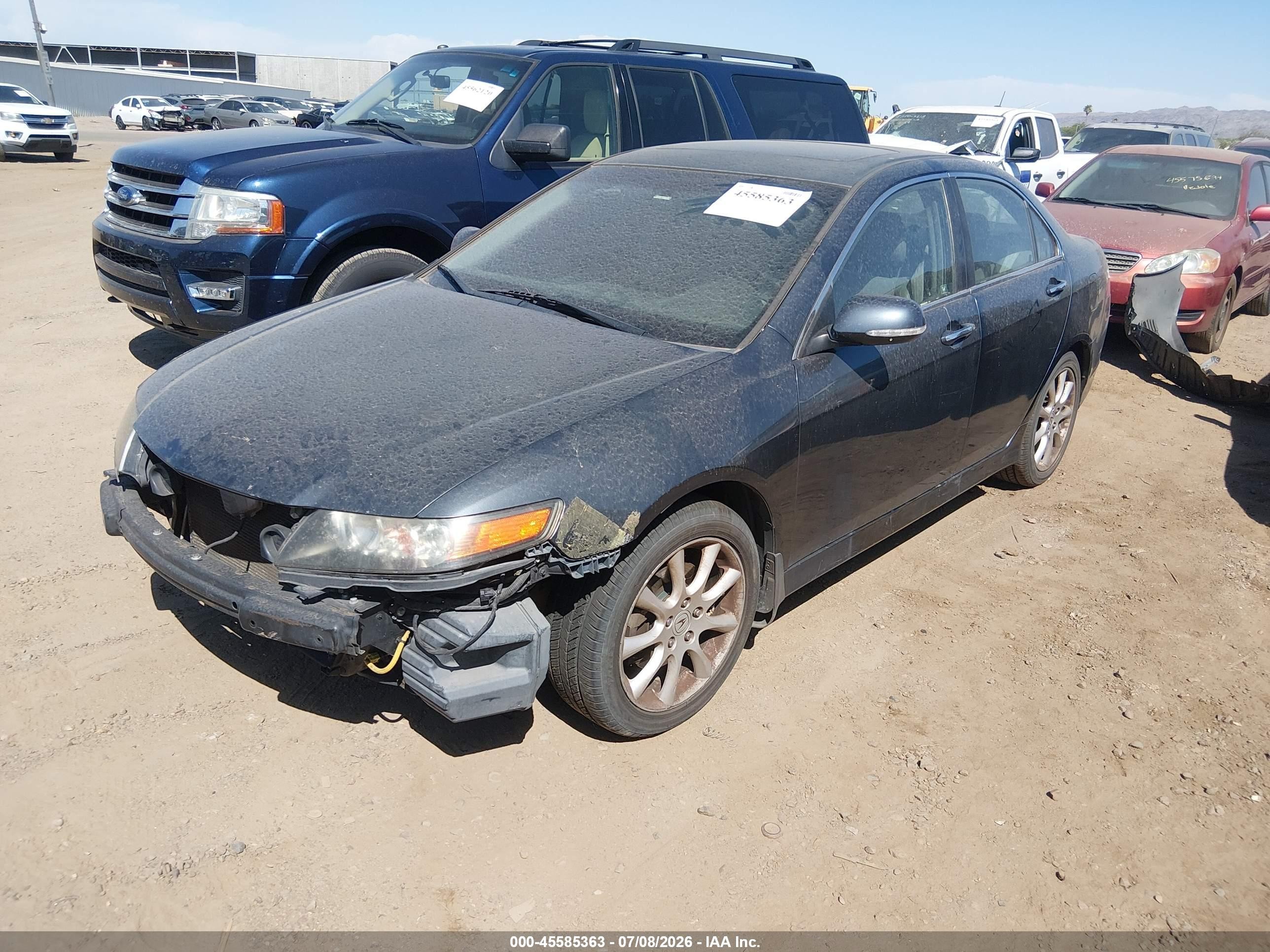 2006 Acura Tsx   Gray vin: JH4CL96816C023024