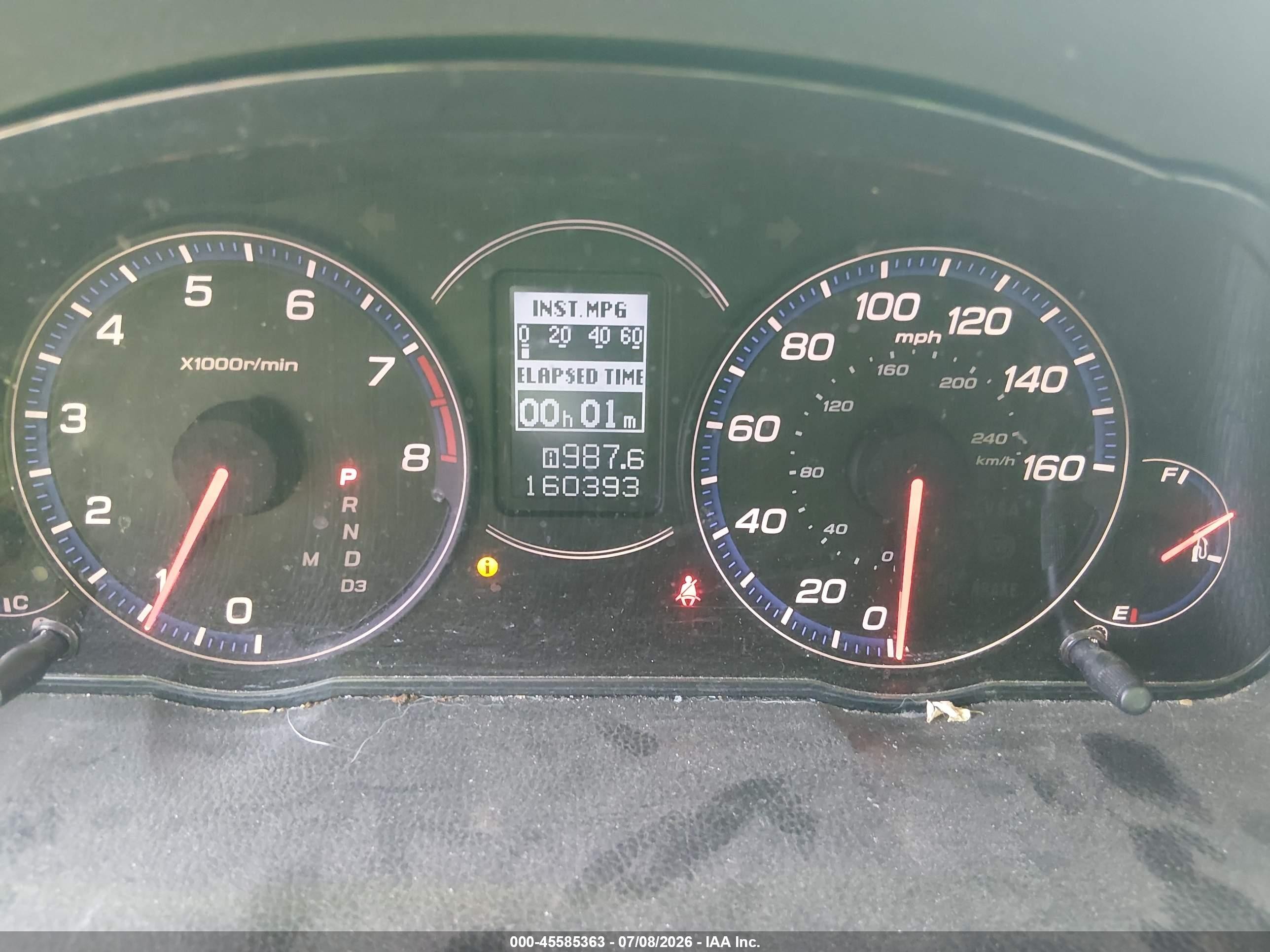 2006 Acura Tsx   Gray vin: JH4CL96816C023024