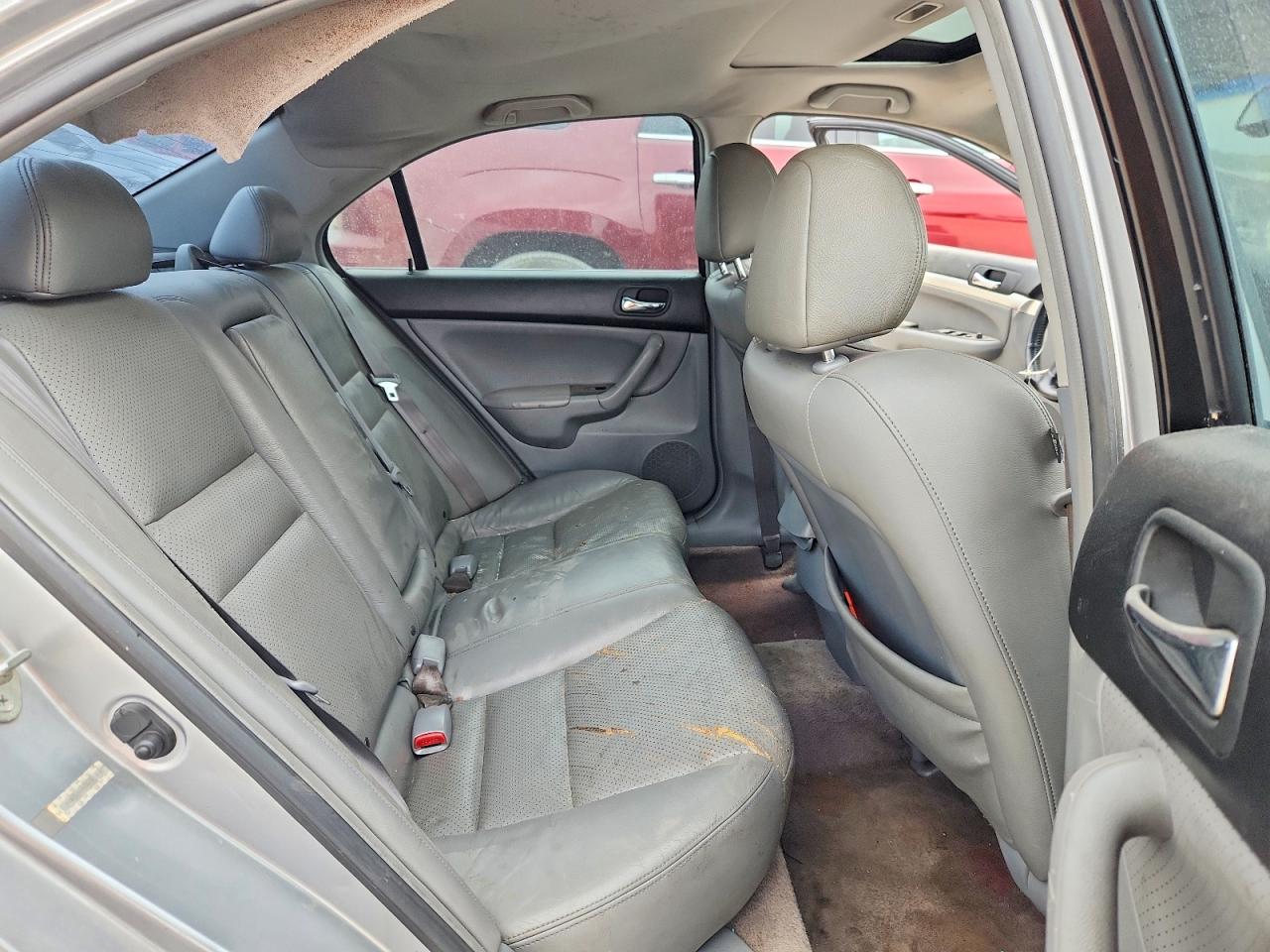 2004 Acura Tsx Silver vin: JH4CL96824C033817
