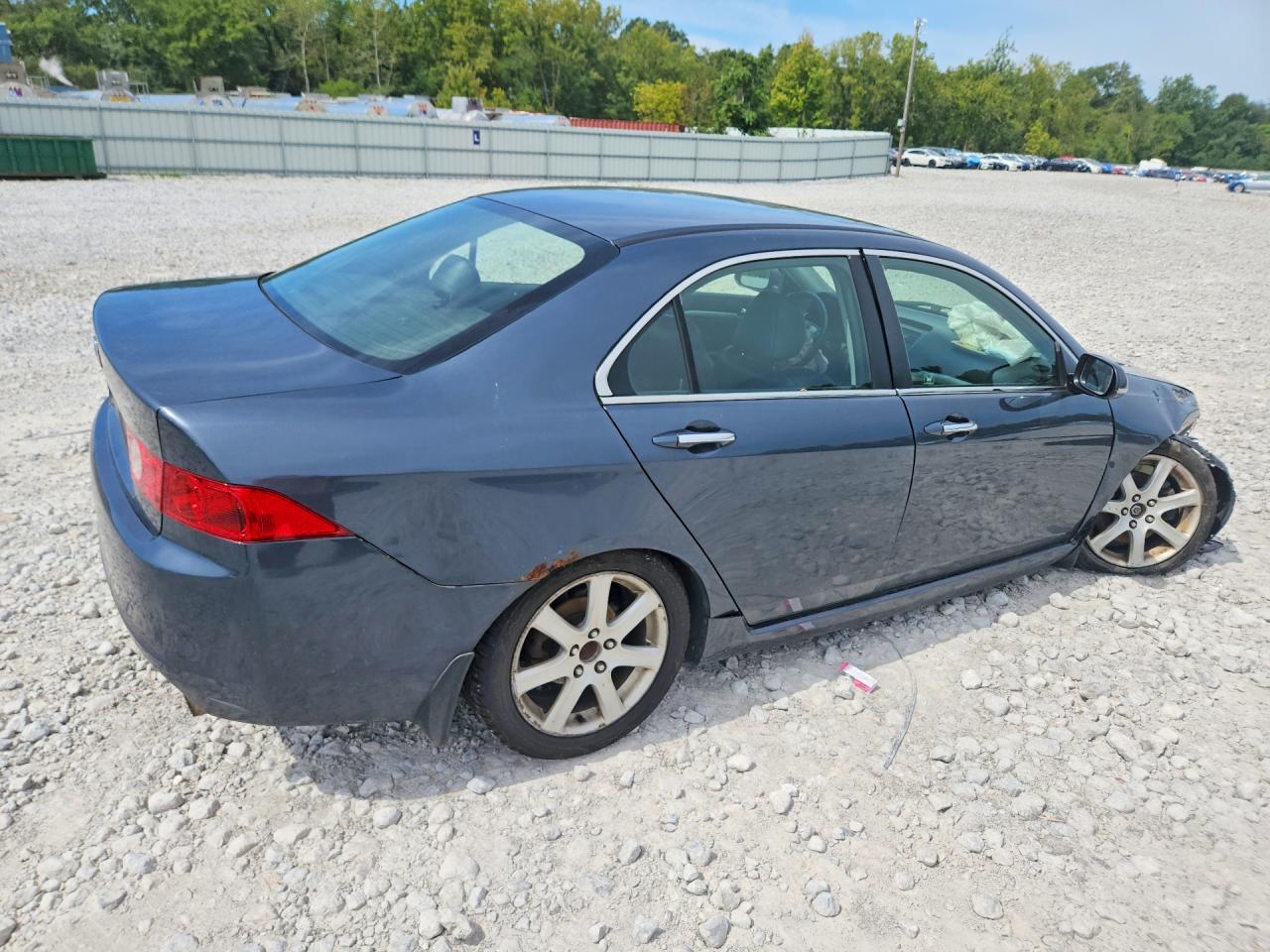 2004 Acura Tsx Gray vin: JH4CL96824C040895