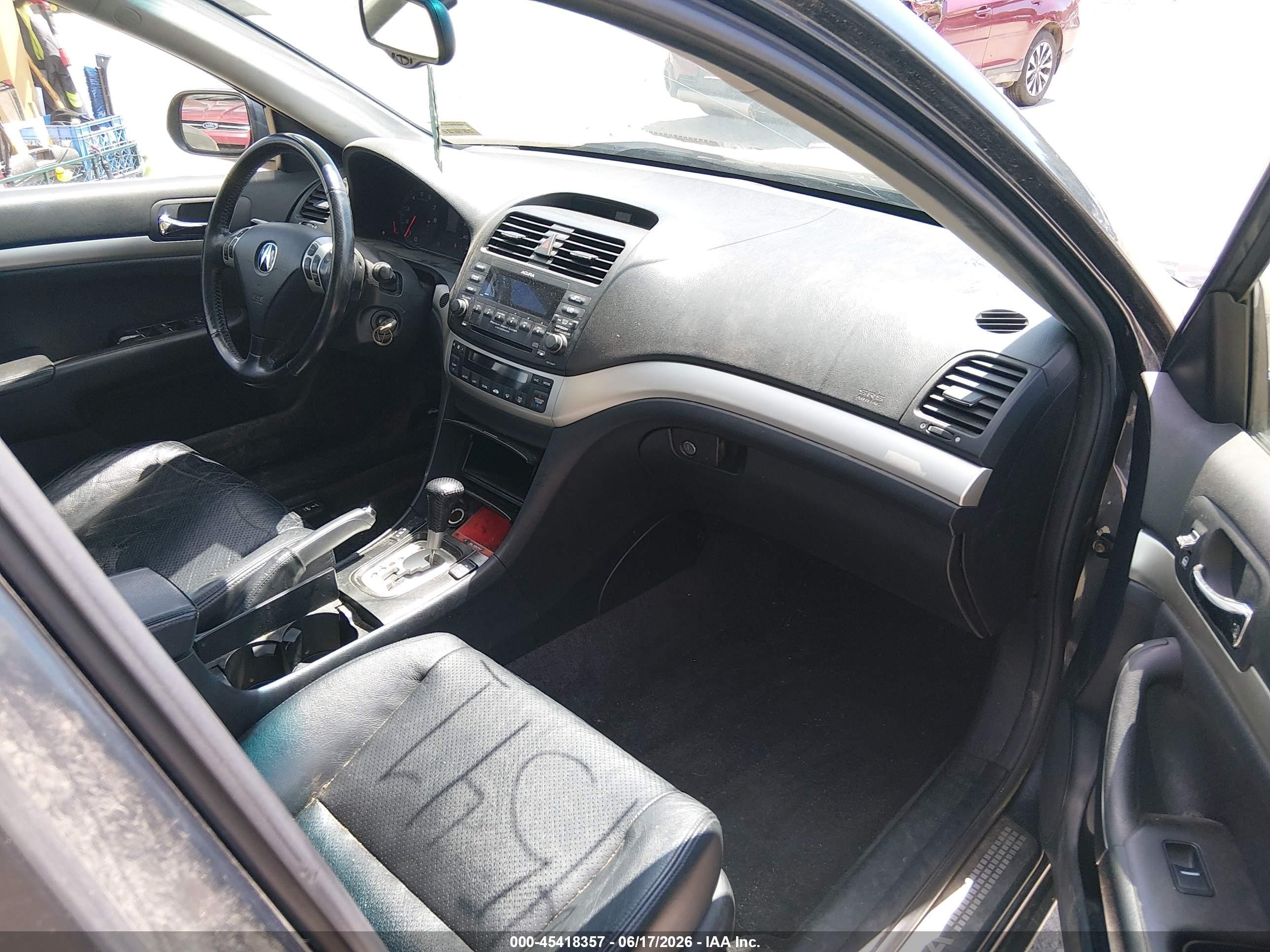 2005 Acura Tsx   Gray vin: JH4CL96825C005906