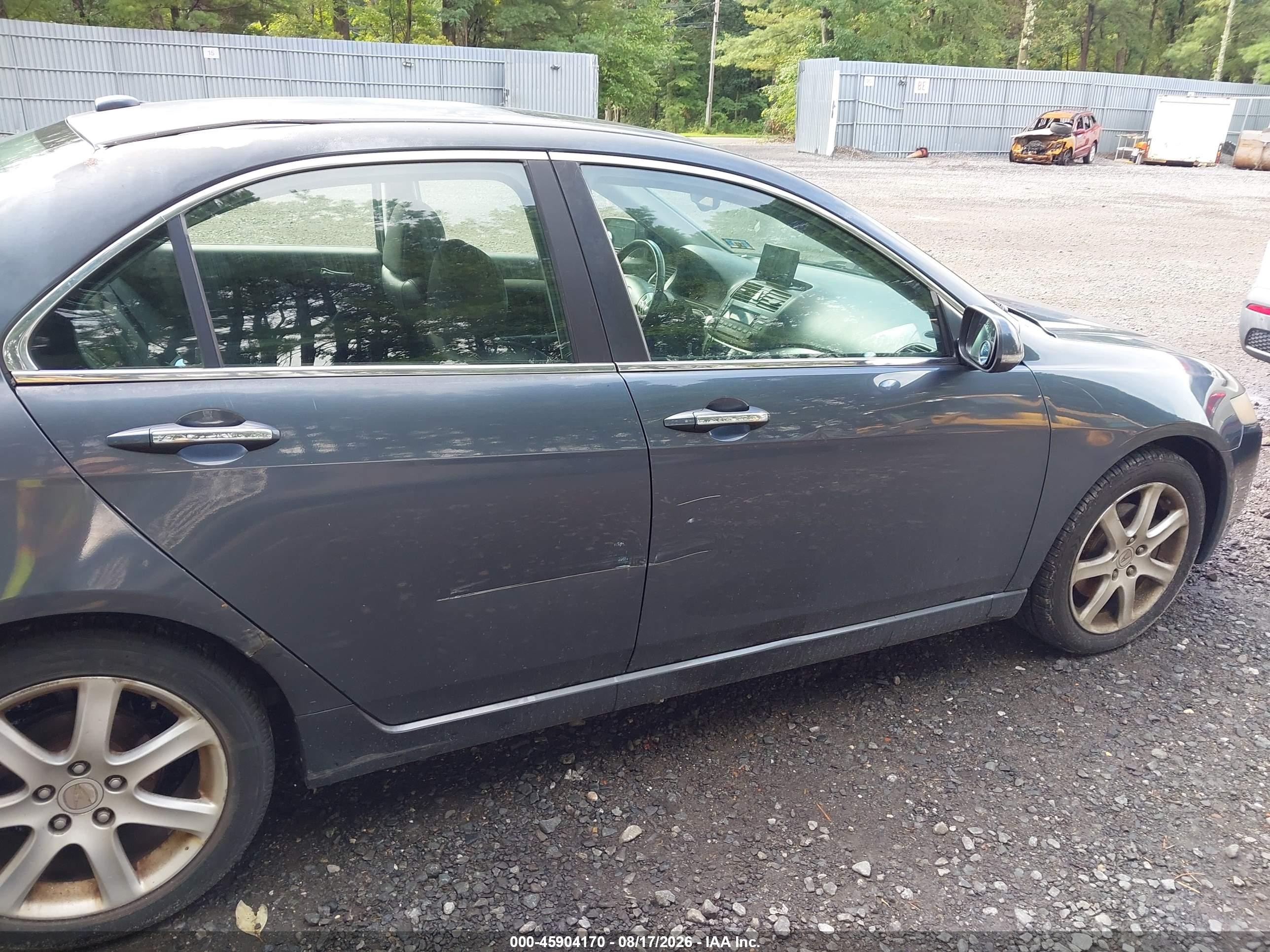 2005 Acura Tsx   Blue vin: JH4CL96825C010362