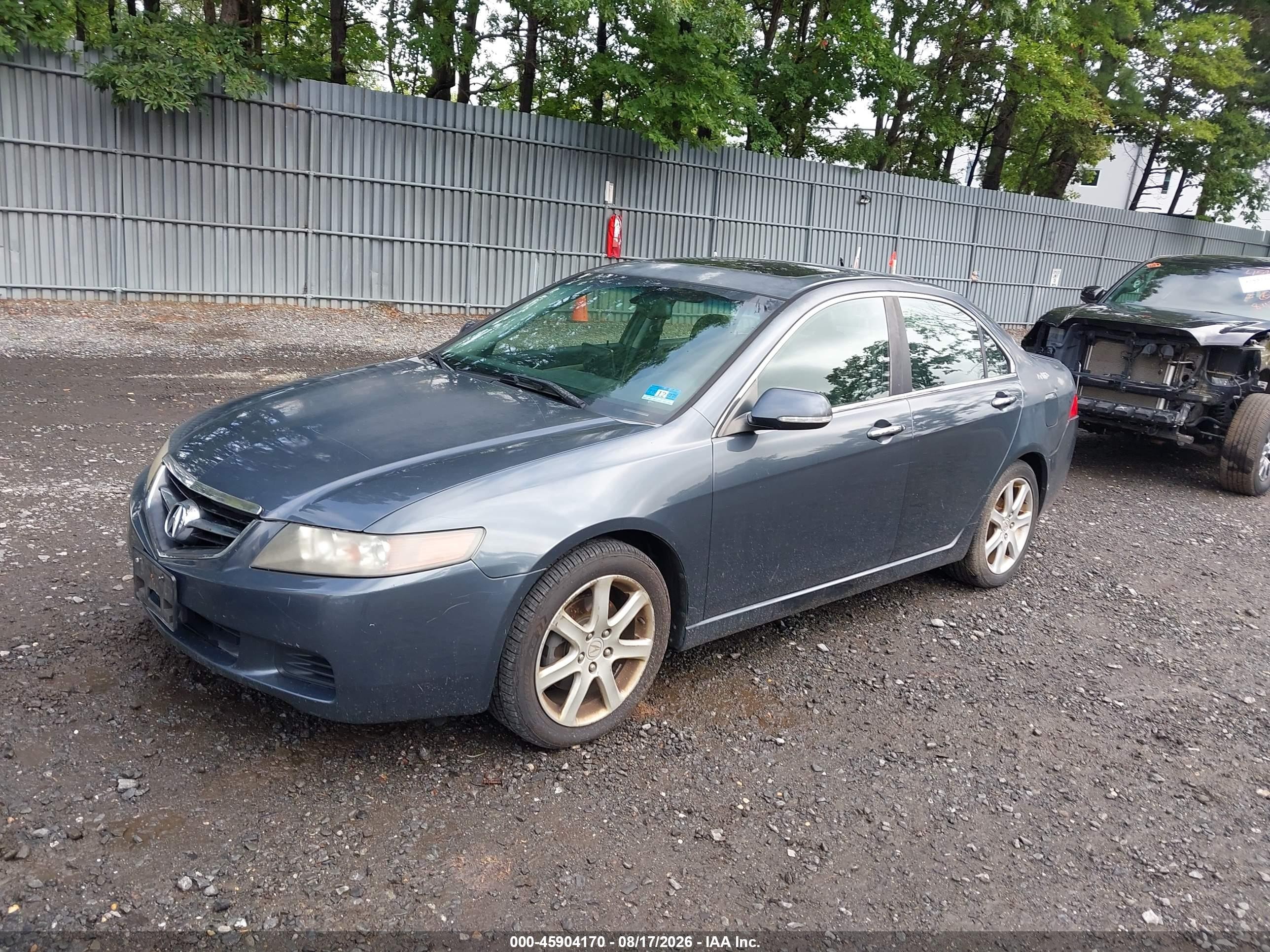 2005 Acura Tsx   Blue vin: JH4CL96825C010362