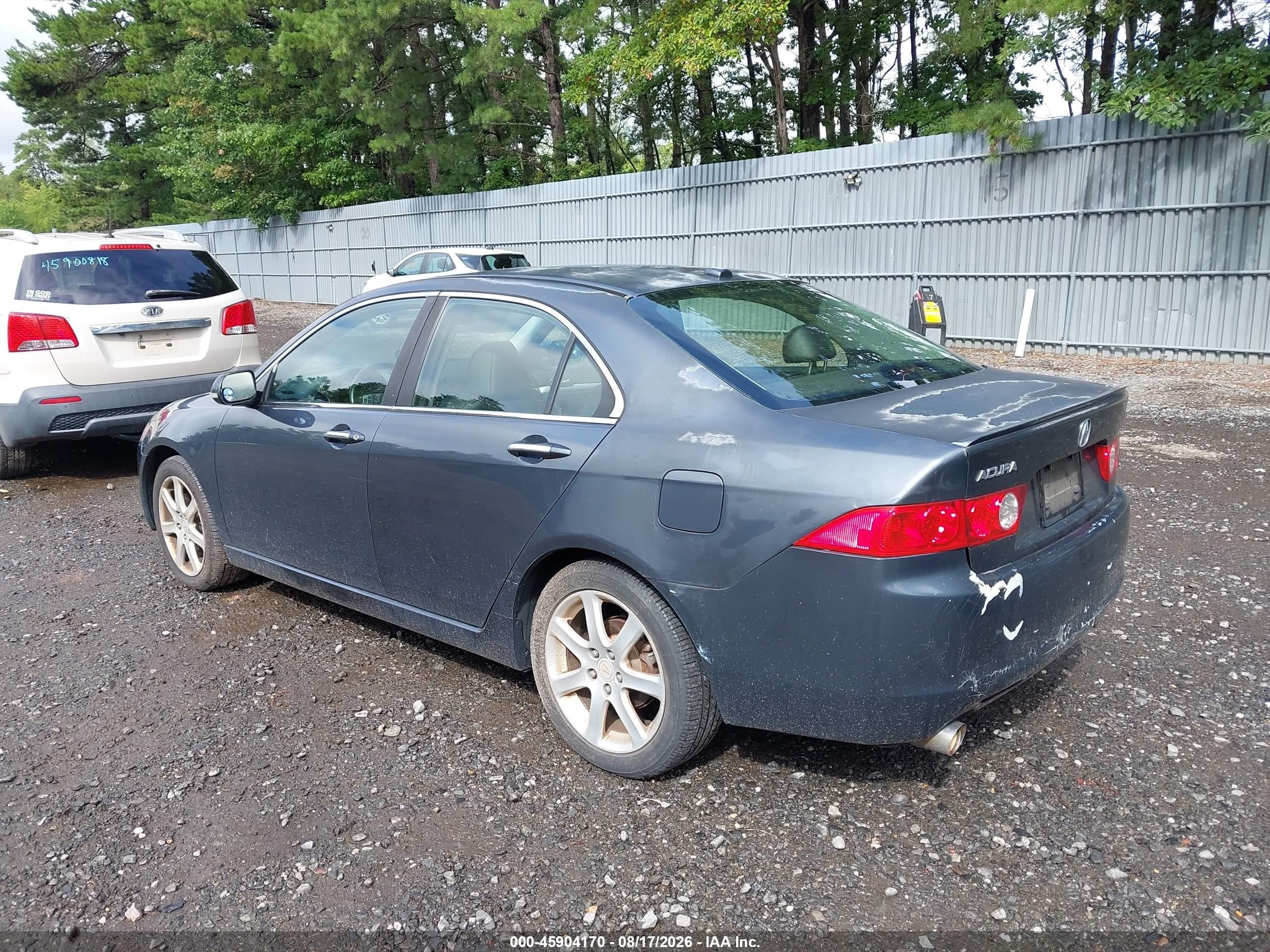 2005 Acura Tsx   Blue vin: JH4CL96825C010362