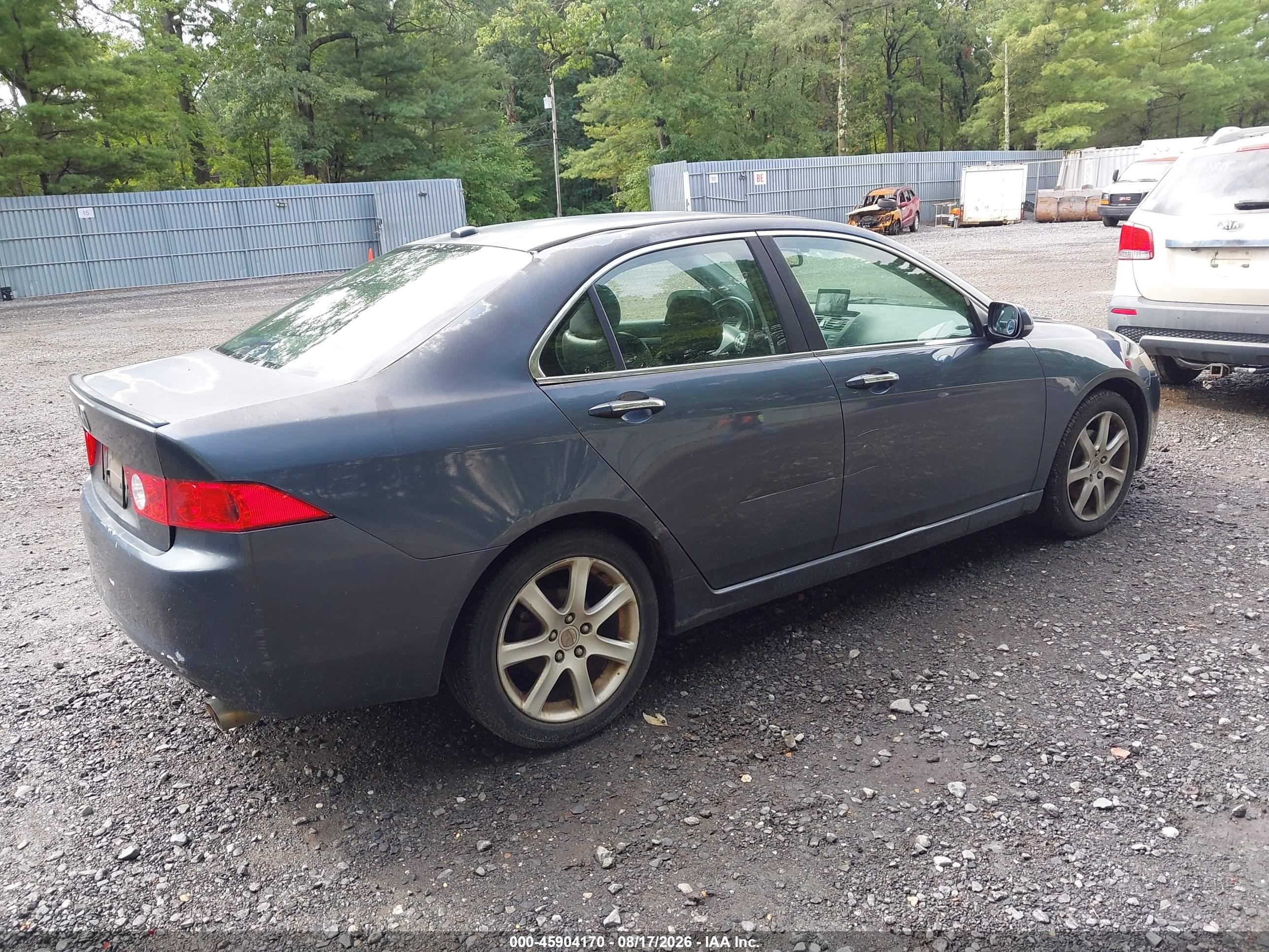 2005 Acura Tsx   Blue vin: JH4CL96825C010362