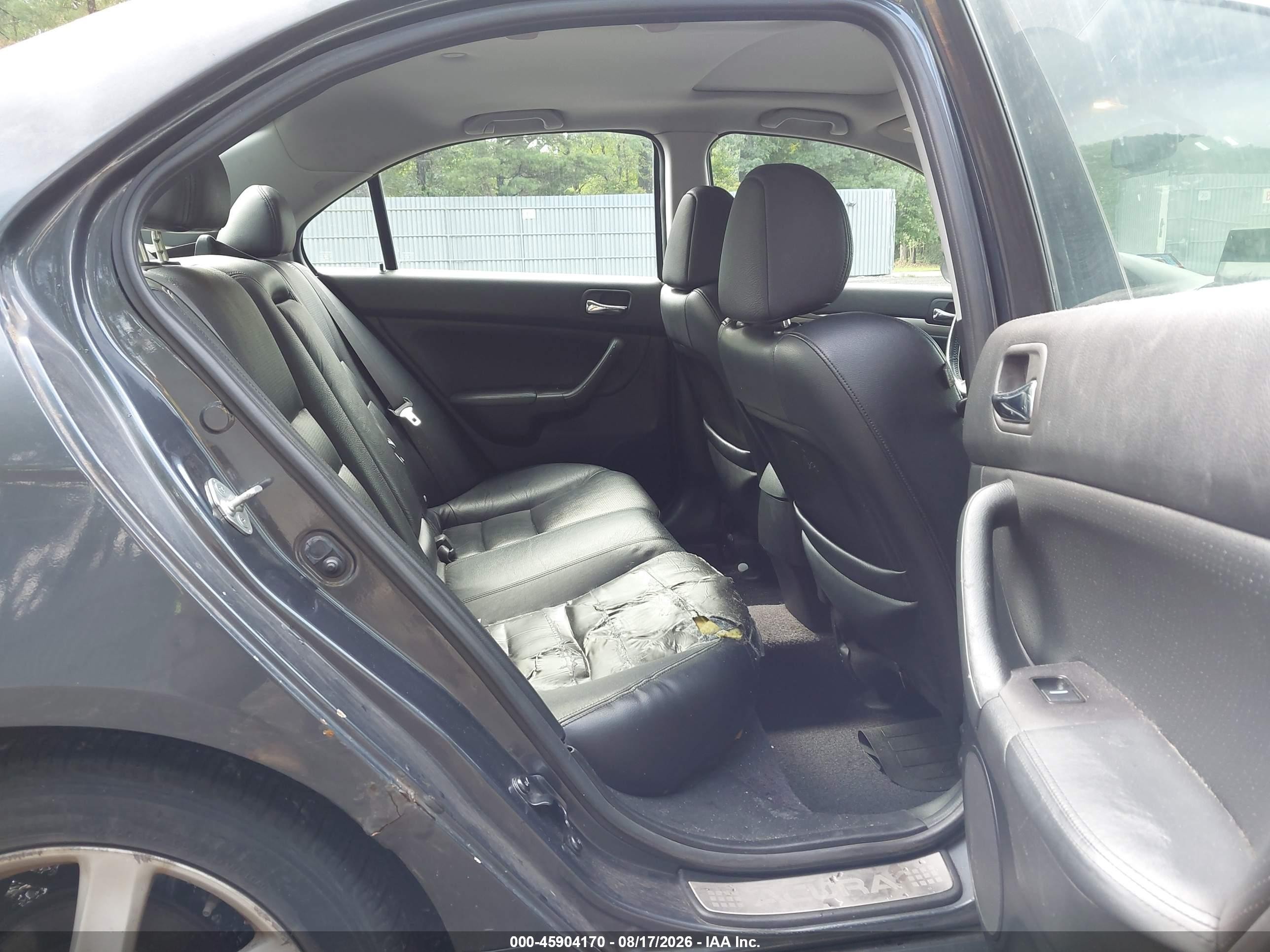 2005 Acura Tsx   Blue vin: JH4CL96825C010362