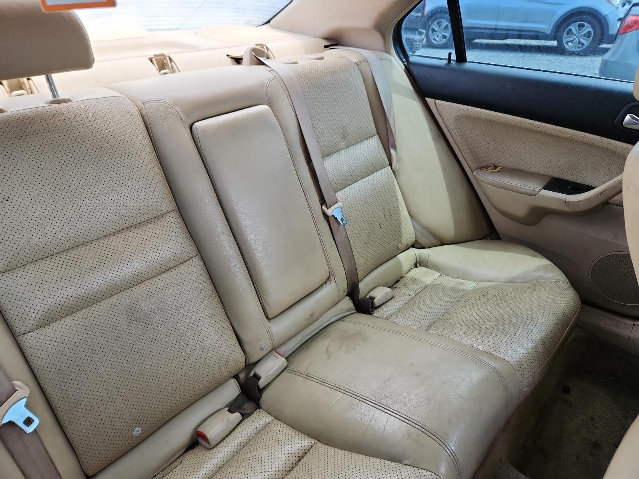 2005 Acura Tsx White vin: JH4CL96825C022298