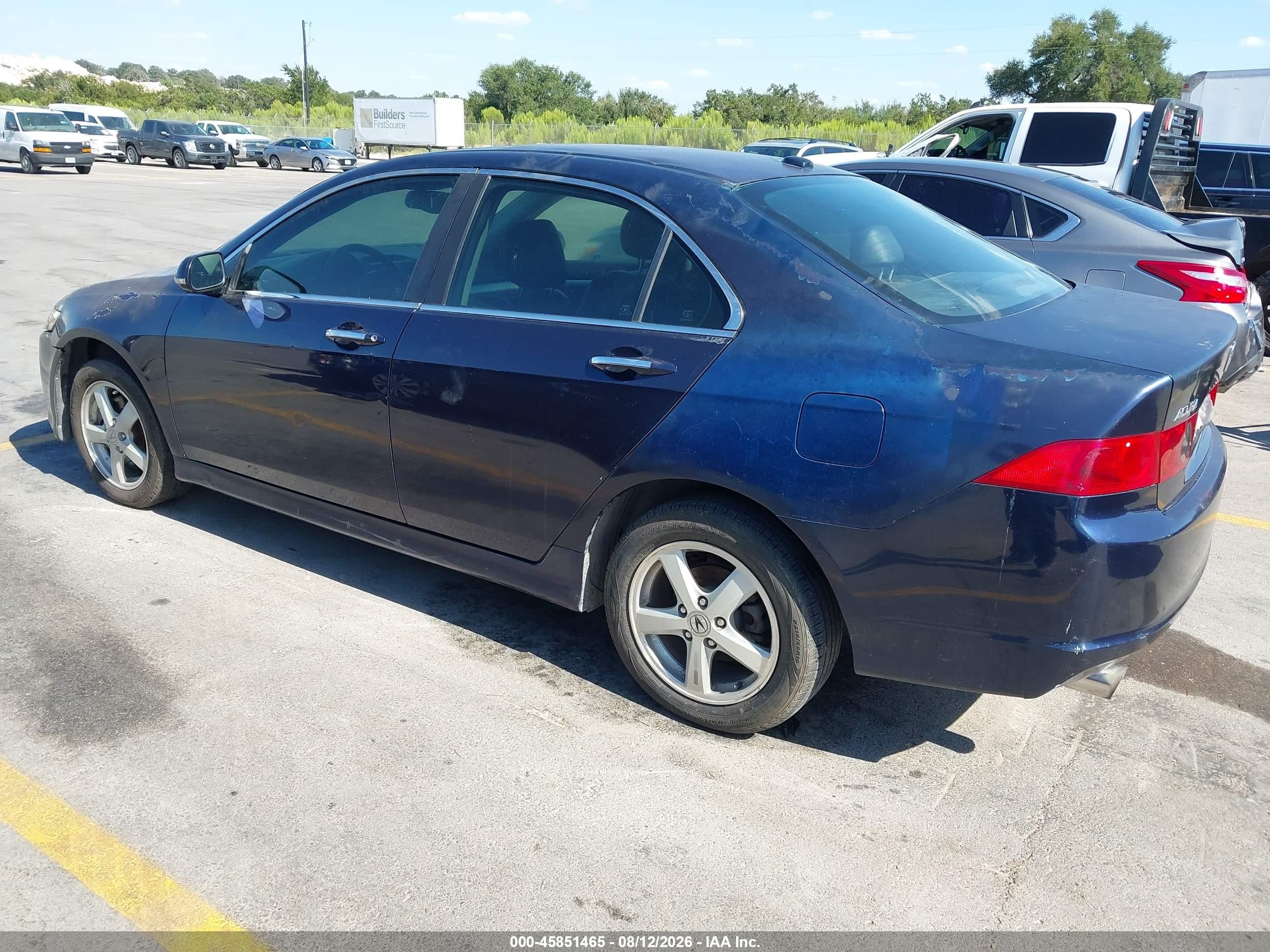 2006 Acura Tsx   Dark Blue vin: JH4CL96826C000576