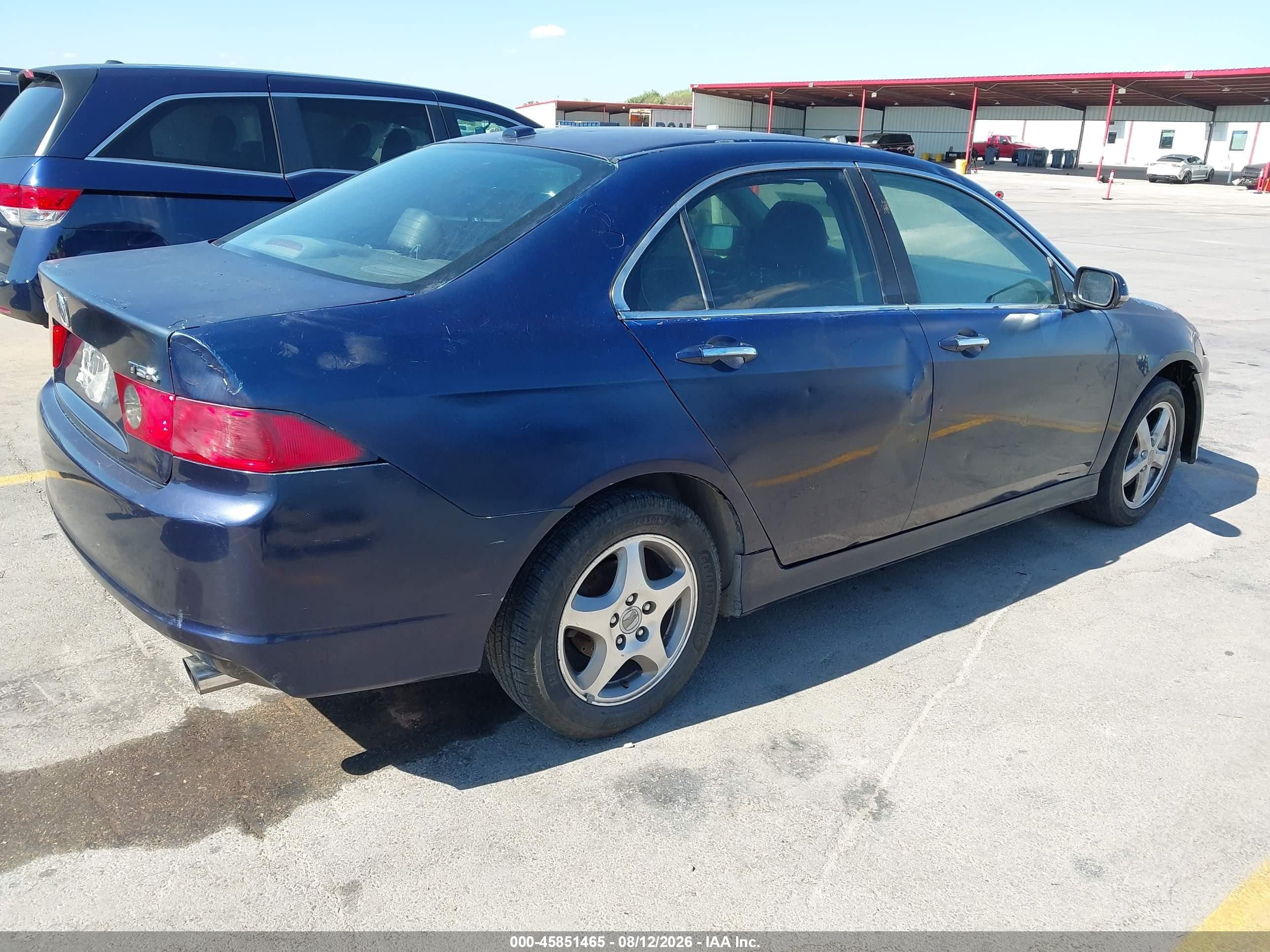 2006 Acura Tsx   Dark Blue vin: JH4CL96826C000576