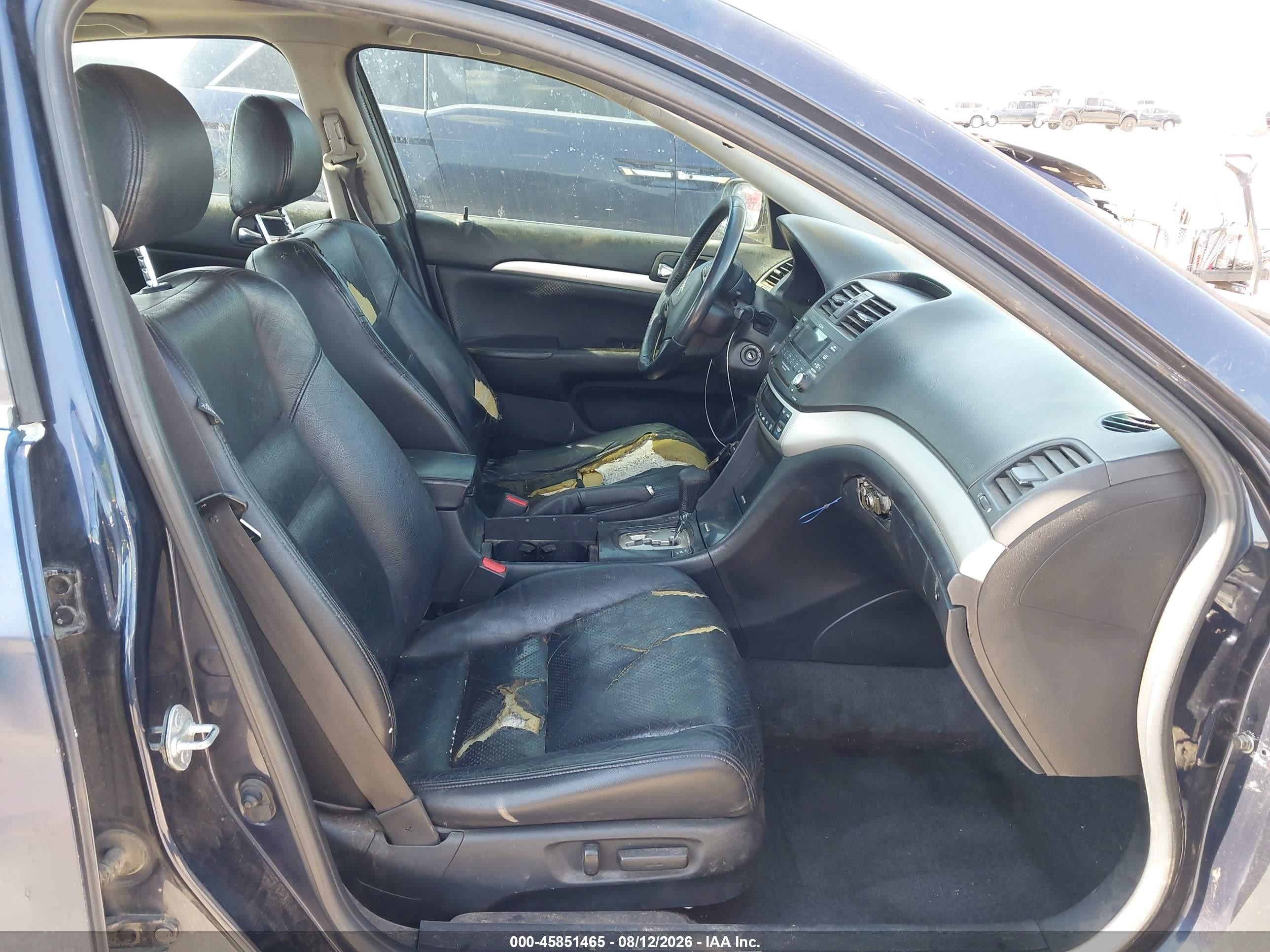 2006 Acura Tsx   Dark Blue vin: JH4CL96826C000576