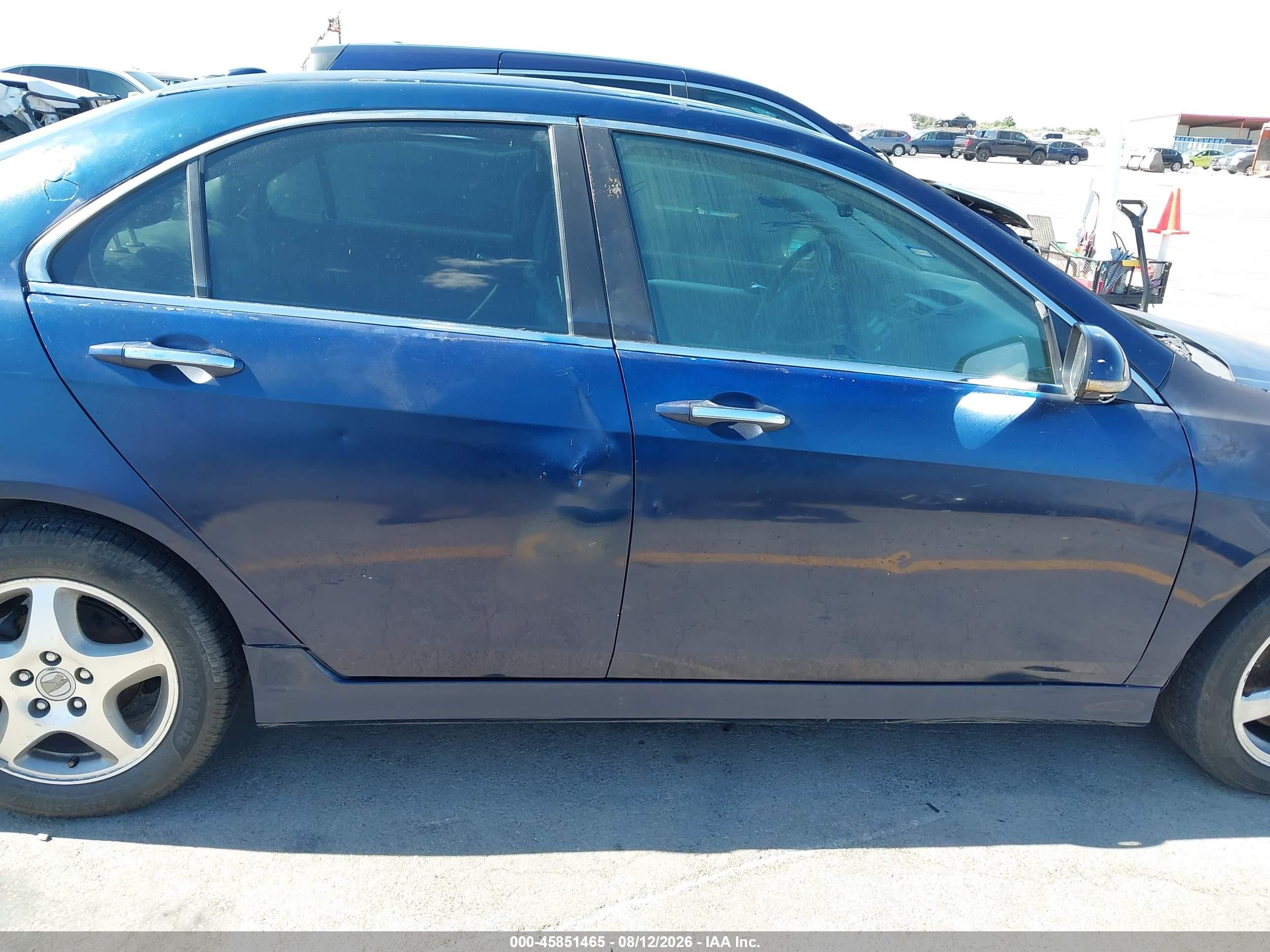 2006 Acura Tsx   Dark Blue vin: JH4CL96826C000576