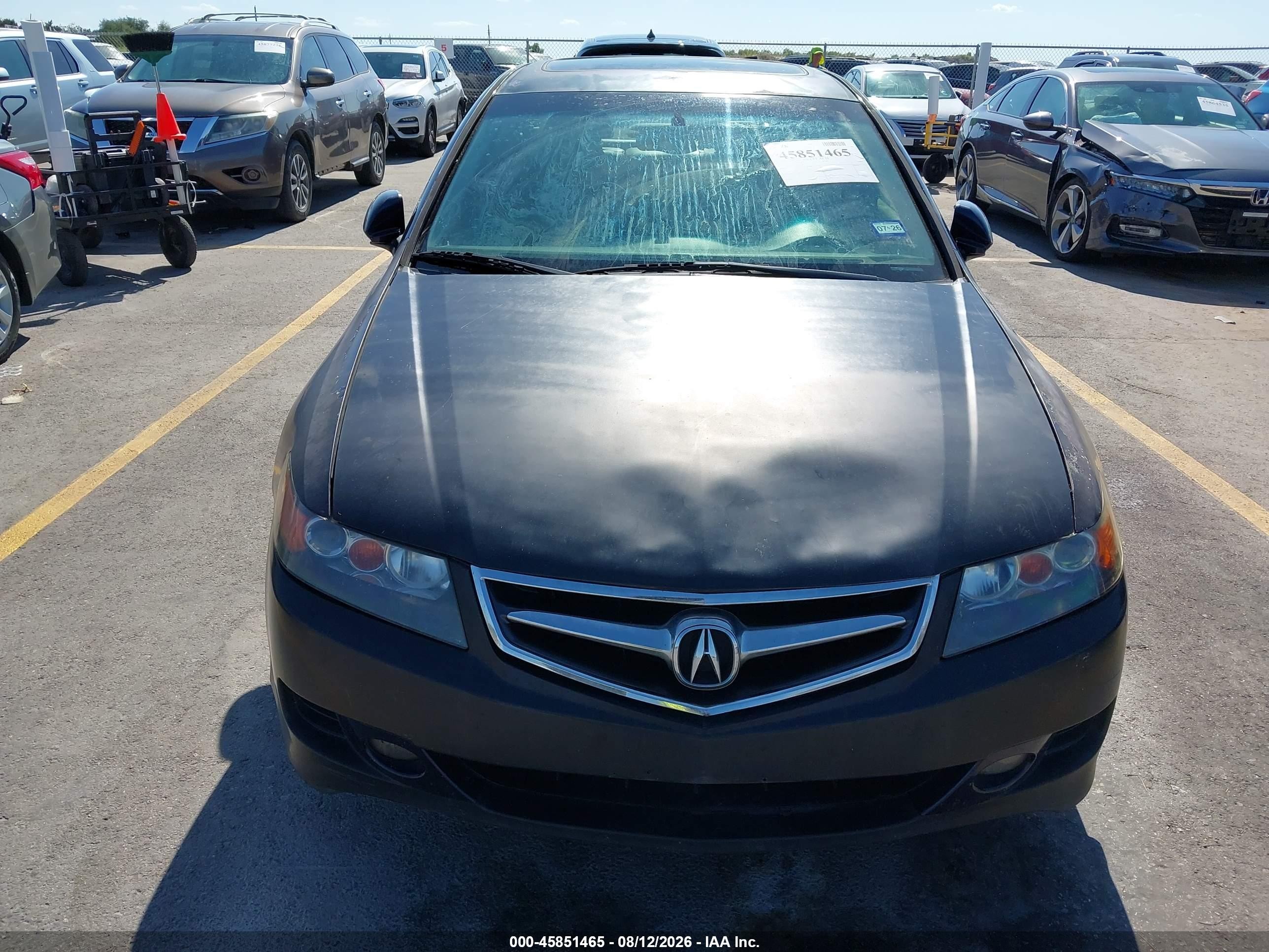 2006 Acura Tsx   Dark Blue vin: JH4CL96826C000576
