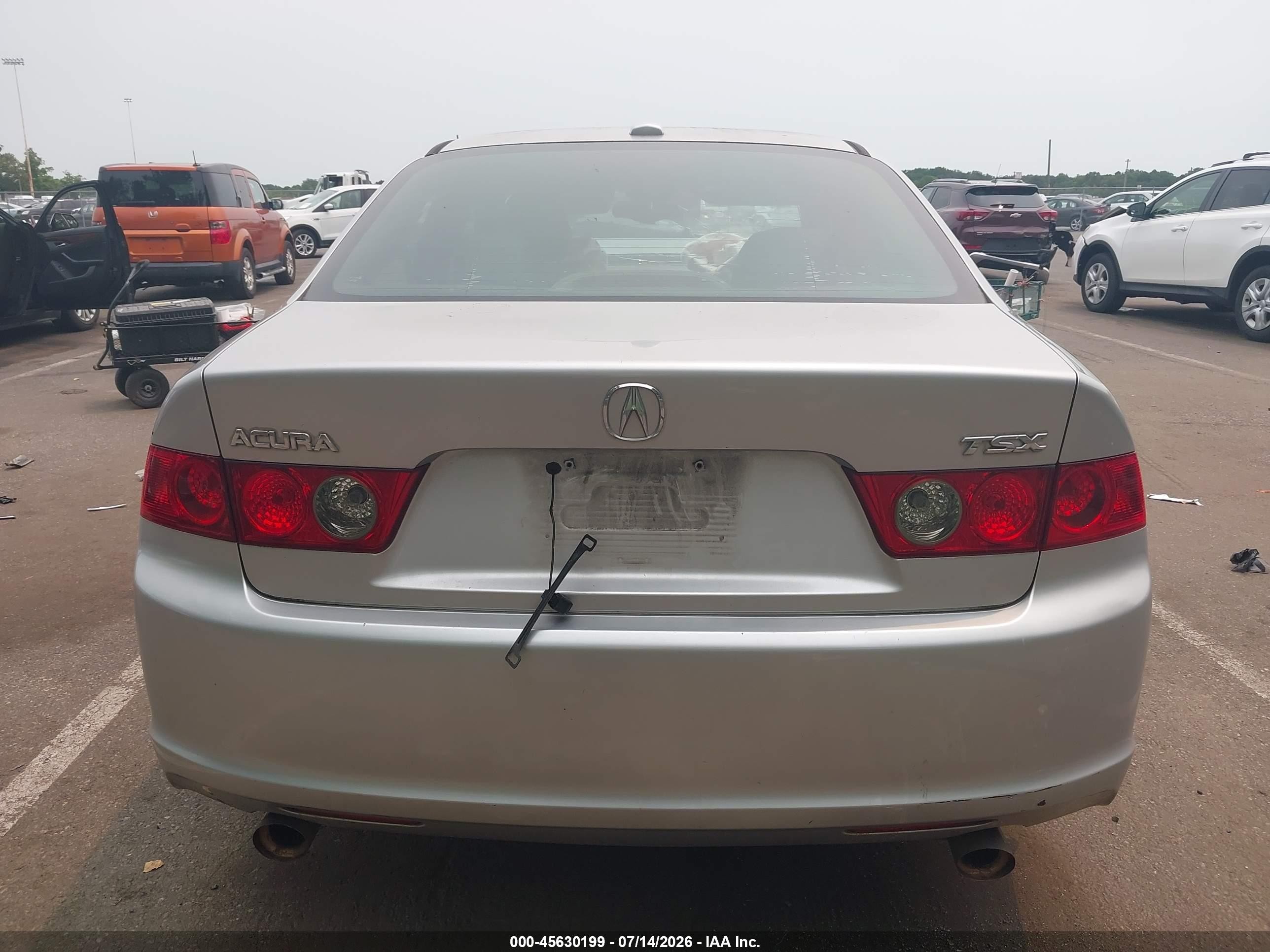 2006 Acura Tsx   Black vin: JH4CL96826C004577