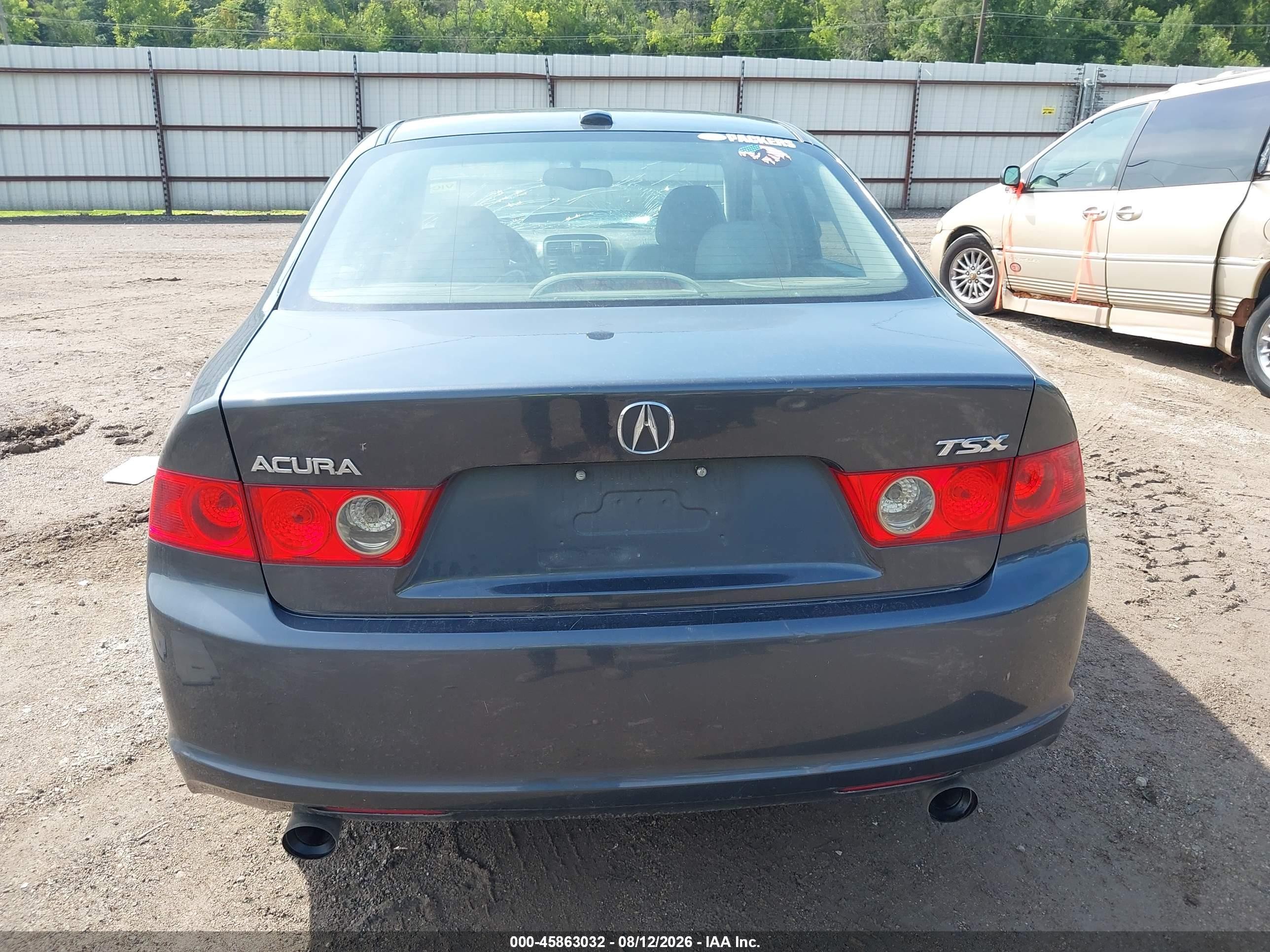 2006 Acura Tsx   Gray vin: JH4CL96826C013229
