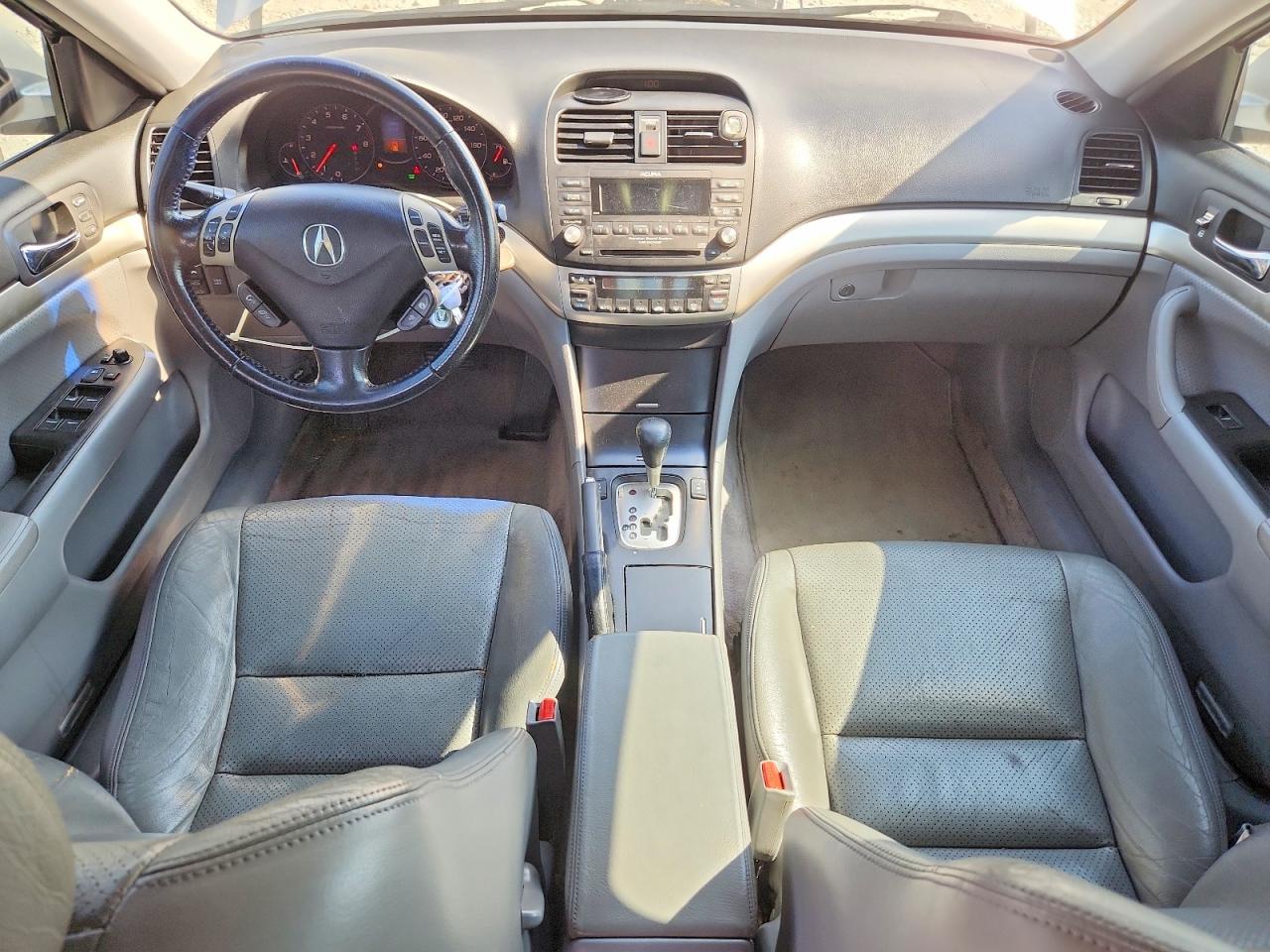 2006 Acura Tsx Silver vin: JH4CL96826C014185