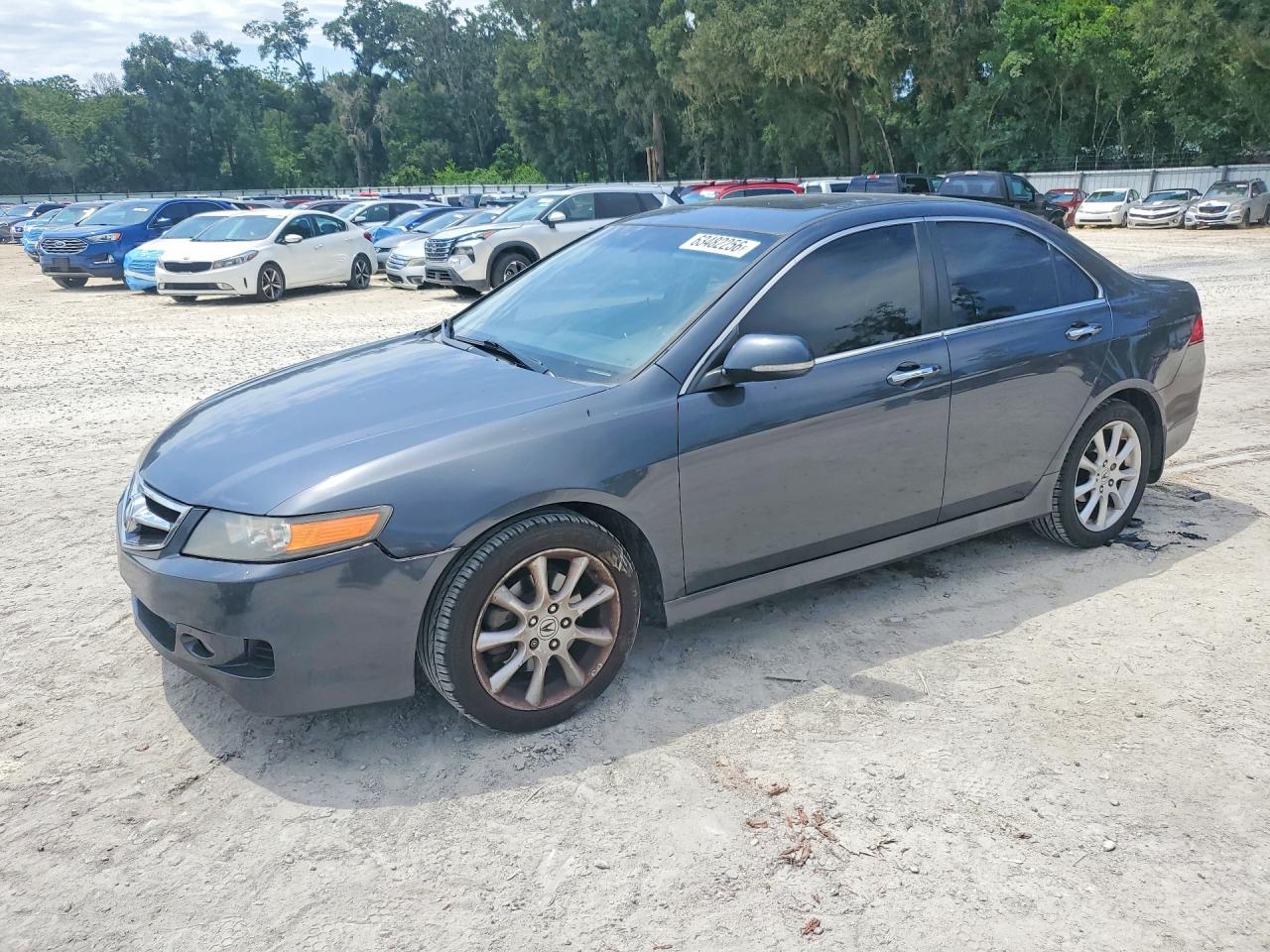 2006 Acura Tsx Gray vin: JH4CL96826C023954