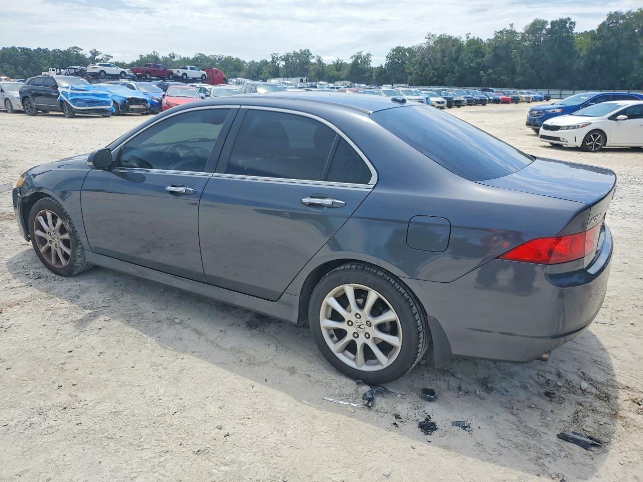 2006 Acura Tsx Gray vin: JH4CL96826C023954