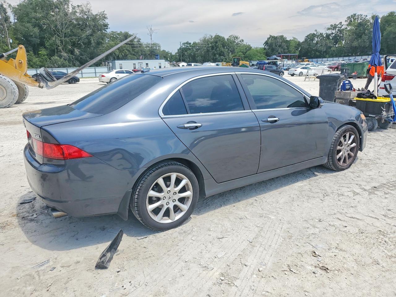 2006 Acura Tsx Gray vin: JH4CL96826C023954