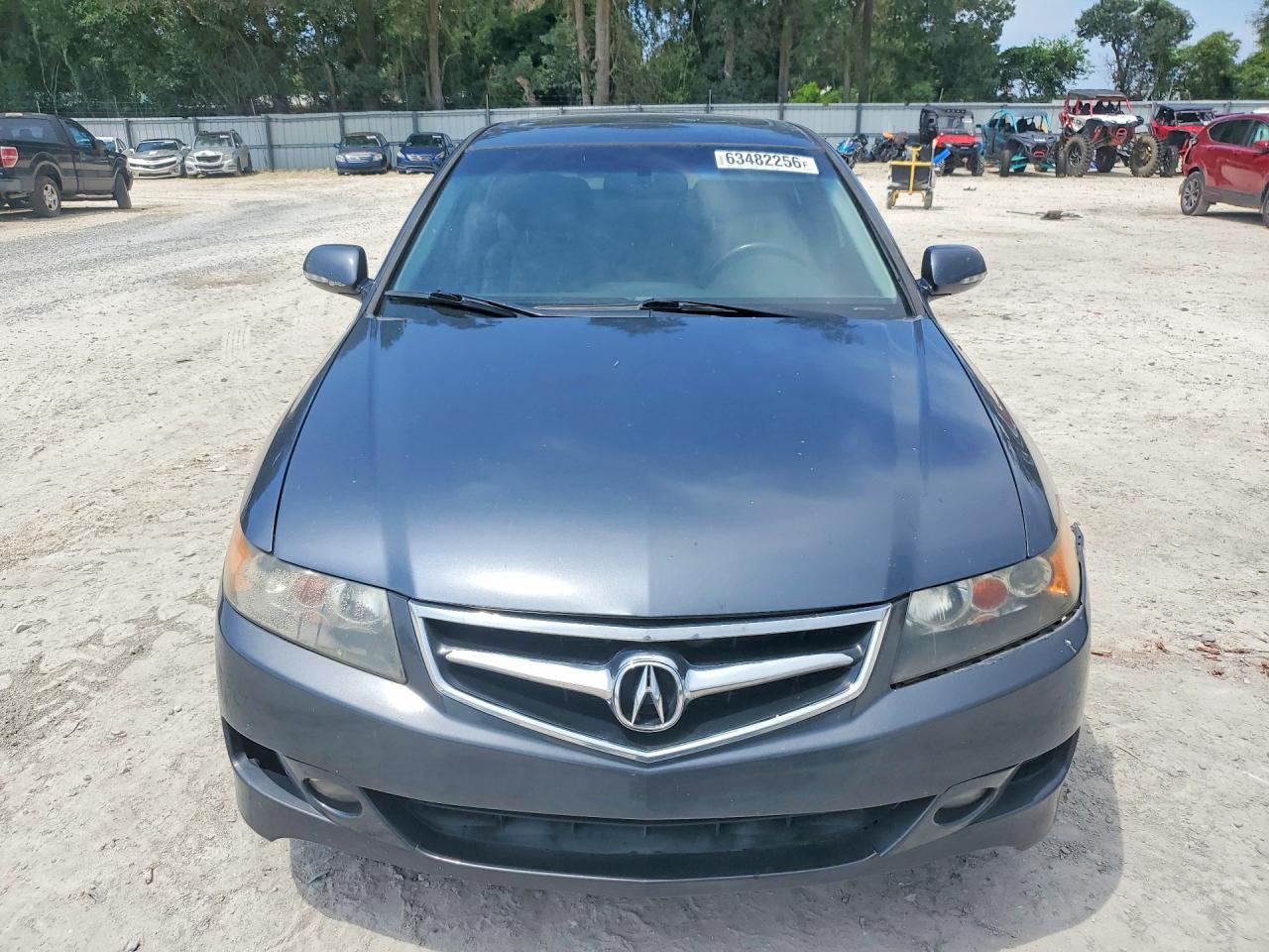 2006 Acura Tsx Gray vin: JH4CL96826C023954