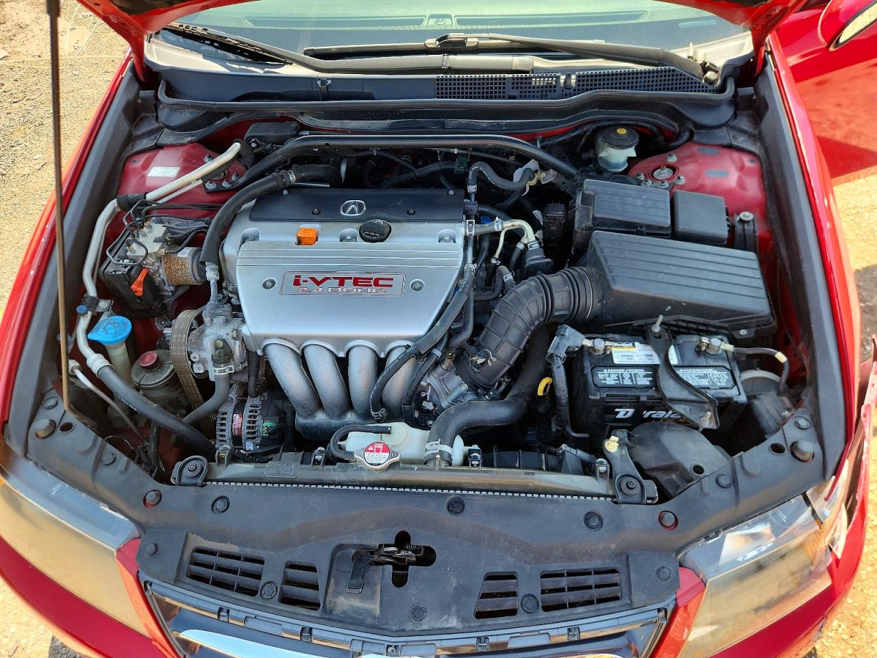 2006 Acura Tsx Красный vin: JH4CL96826C030760