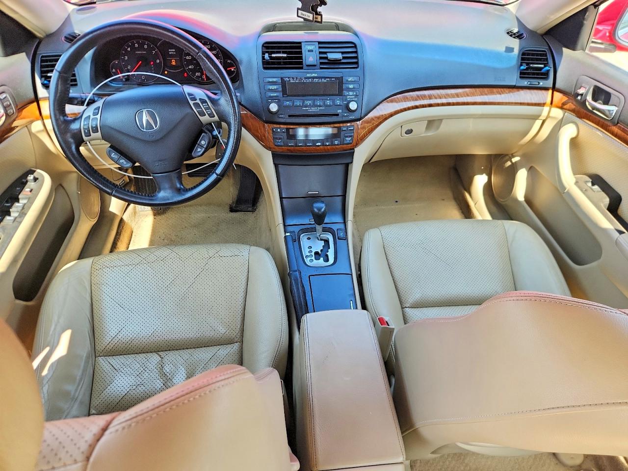 2006 Acura Tsx Красный vin: JH4CL96826C030760