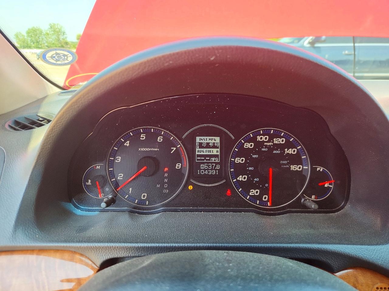 2006 Acura Tsx Красный vin: JH4CL96826C030760