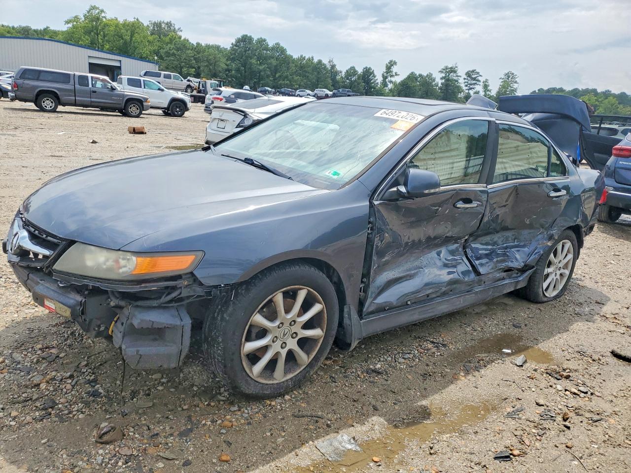 2006 Acura Tsx Charcoal vin: JH4CL96826C032766