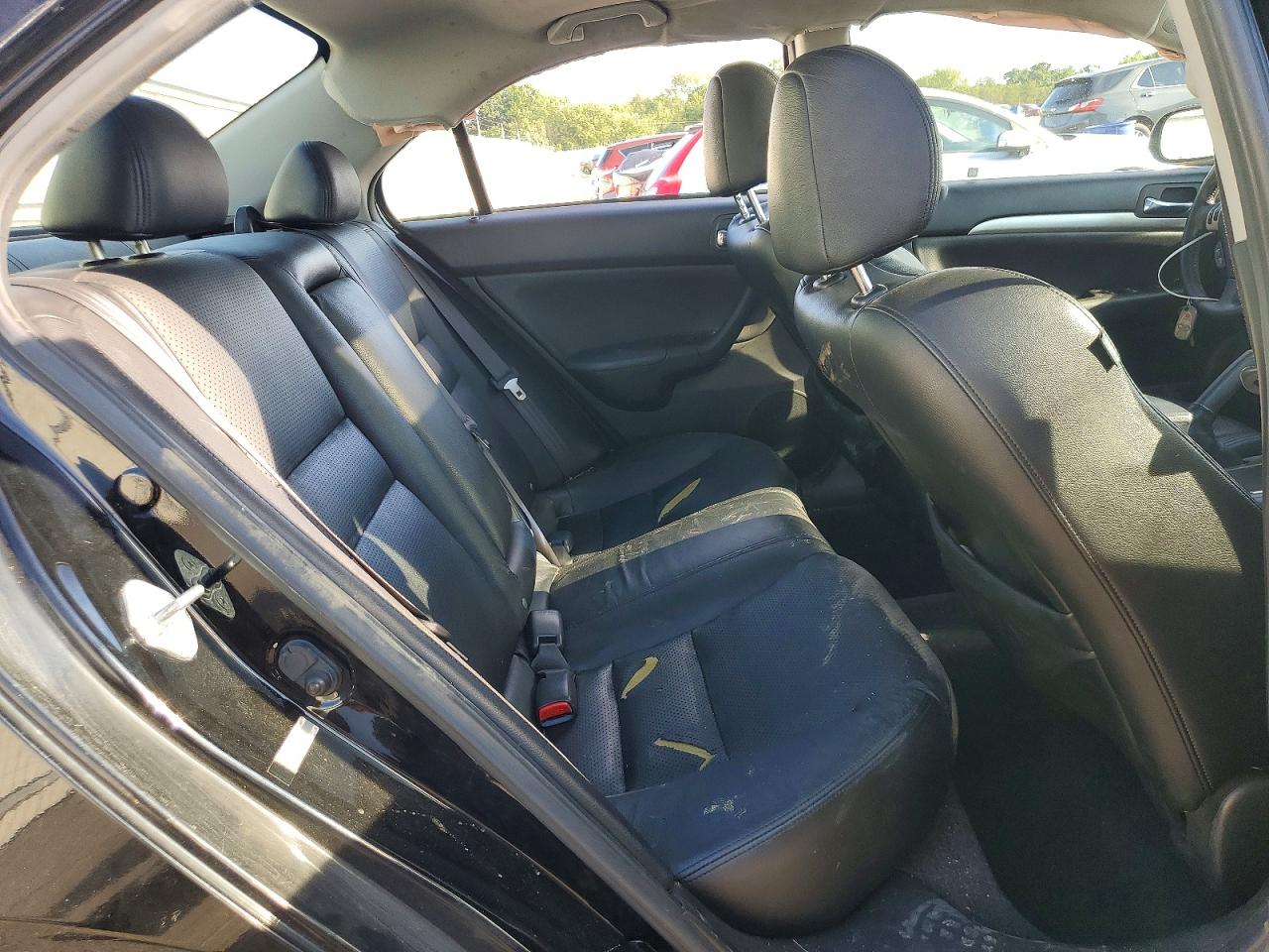 2007 Acura Tsx Black vin: JH4CL96827C015273